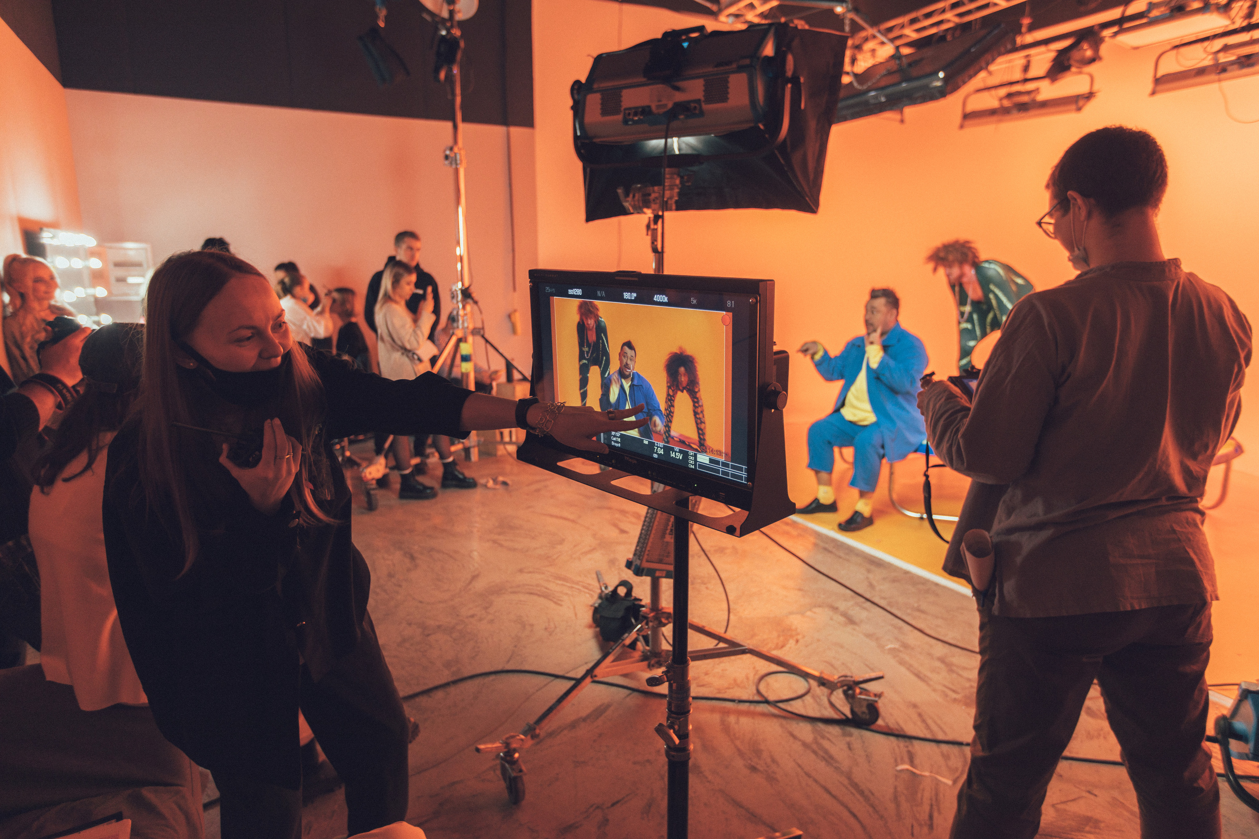 Съемки Клипа группы Руки Вверх. Фотограф в Москве Десятова Ксения