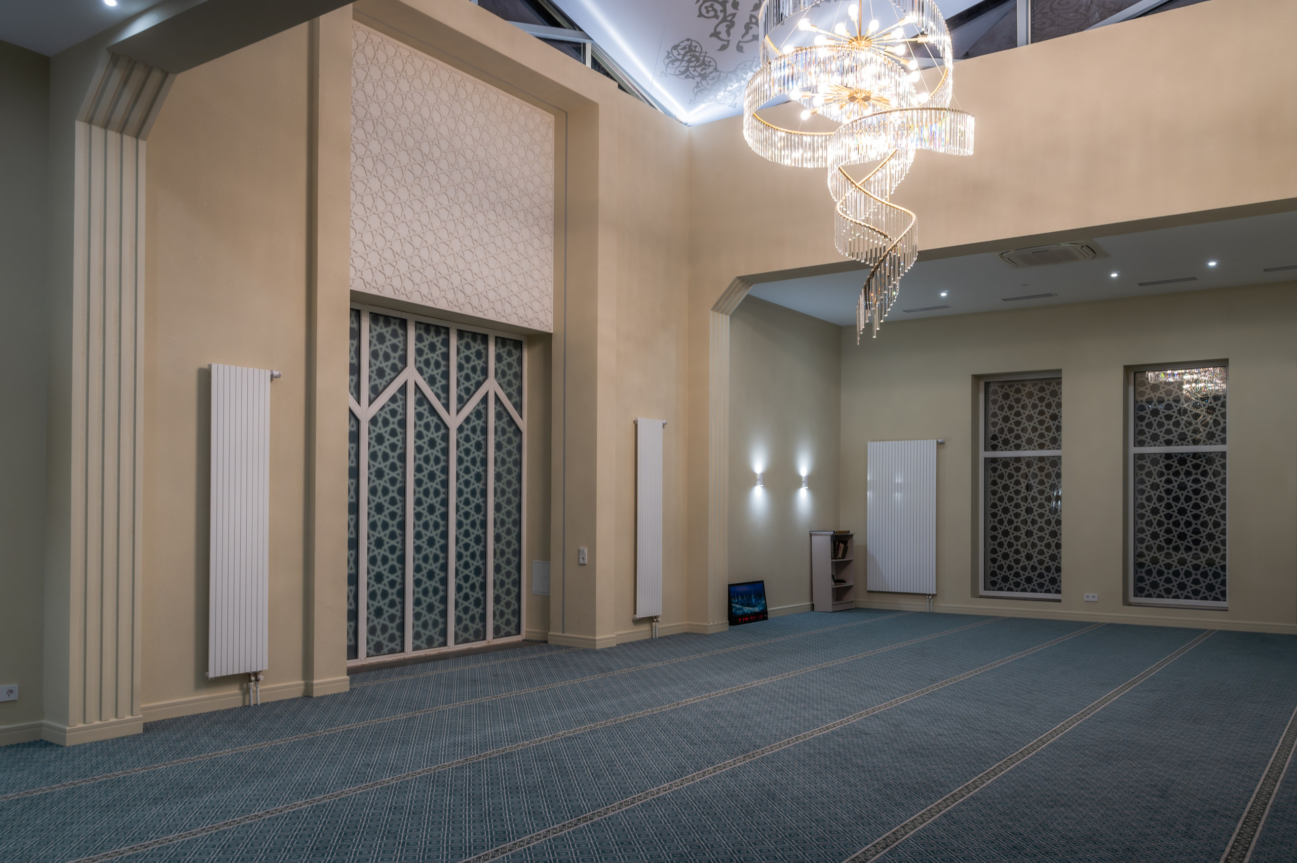 Интерьерная съёмка для мечети Изге Ай. Фотограф/видеограф Богдан Голованов