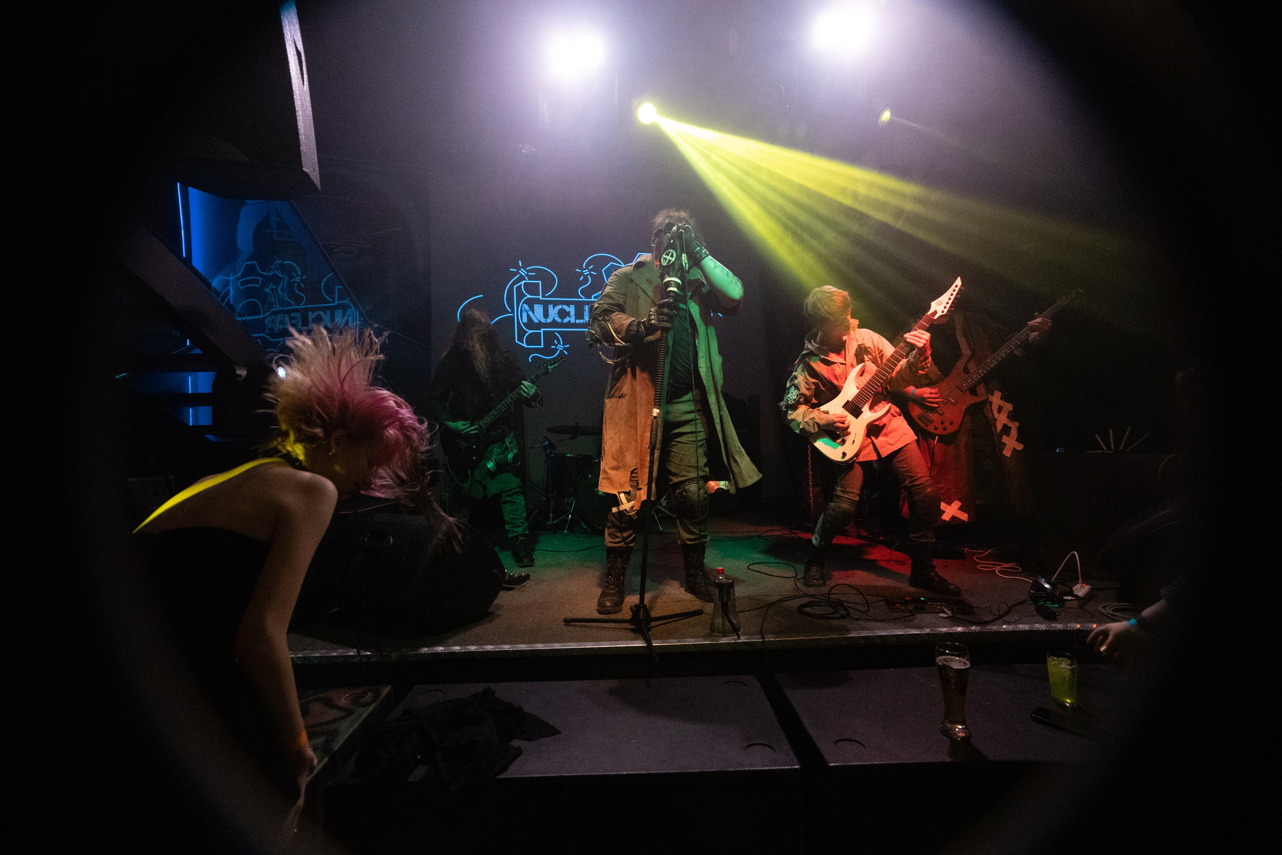 Nuclear desert. Rock night, клуб-галерея Эрмитаж. 15.11.2024. Фотограф Регина Крикунова г. Красноярск