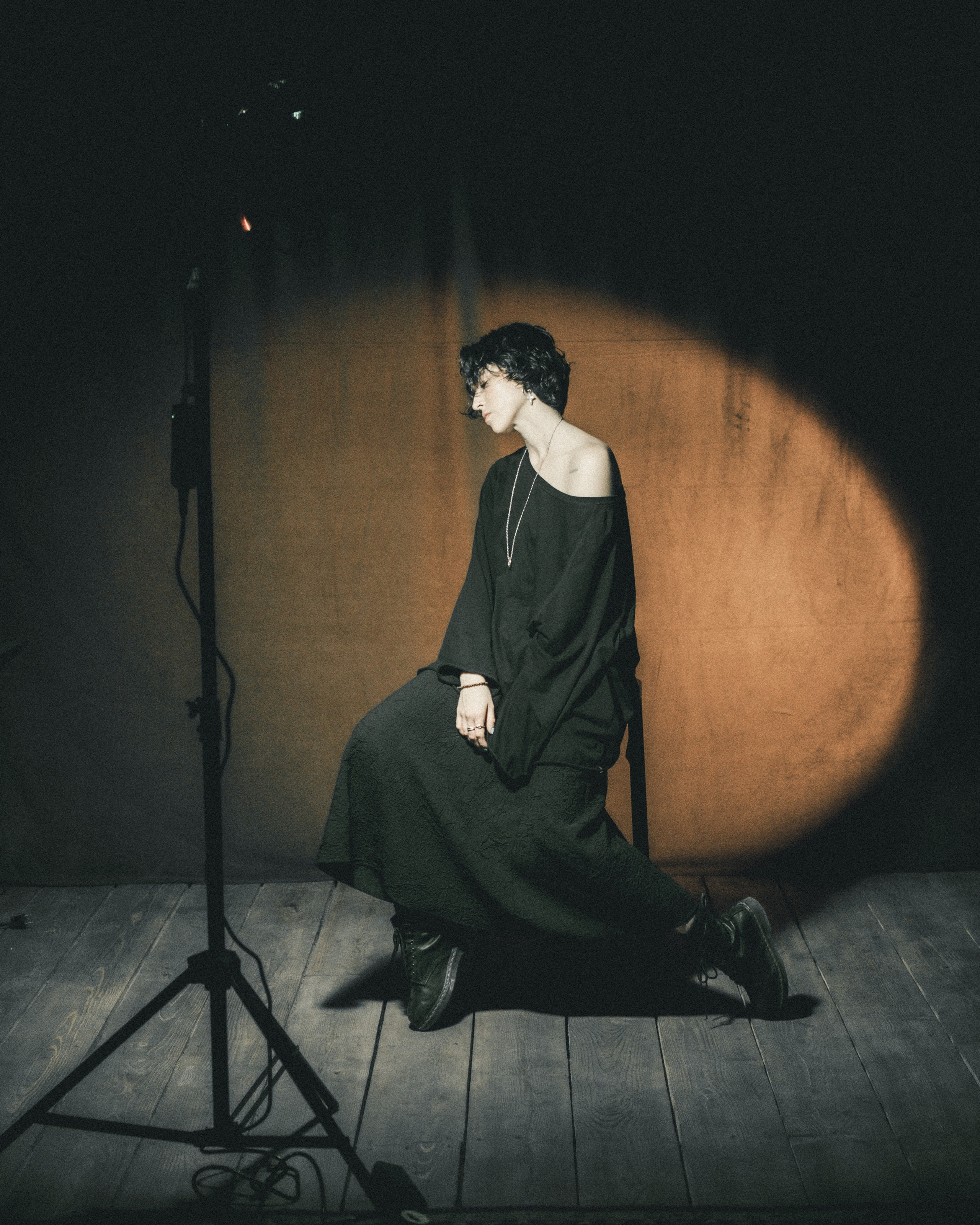 Арина black. Художественная фотография. Фотография на плёнку. Илья Вараксин