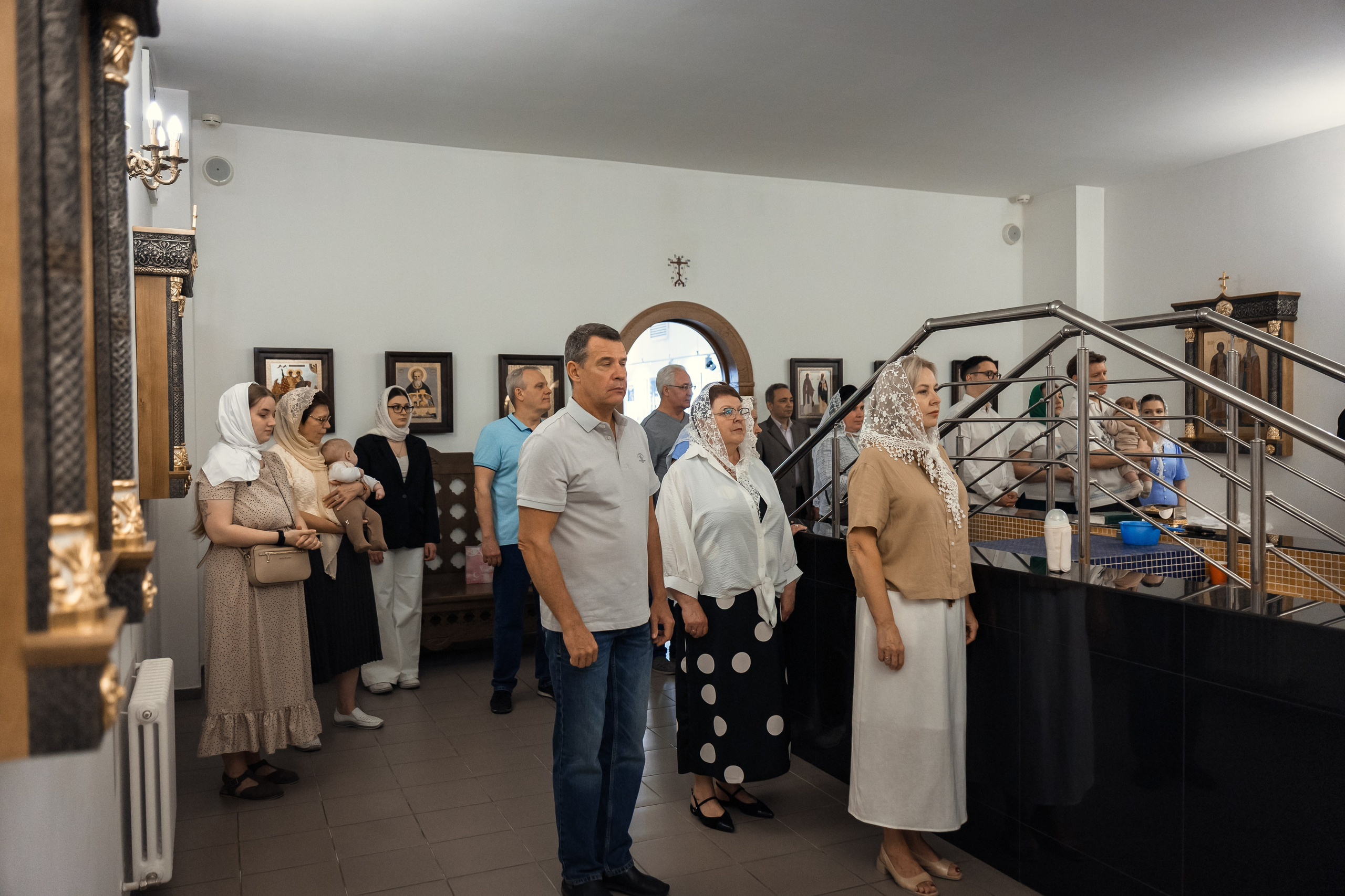 Крещение в Храме Троицы Живоначальной г. Реутов. Профессиональный фотограф в Москве и Мо Мария Шантарёва