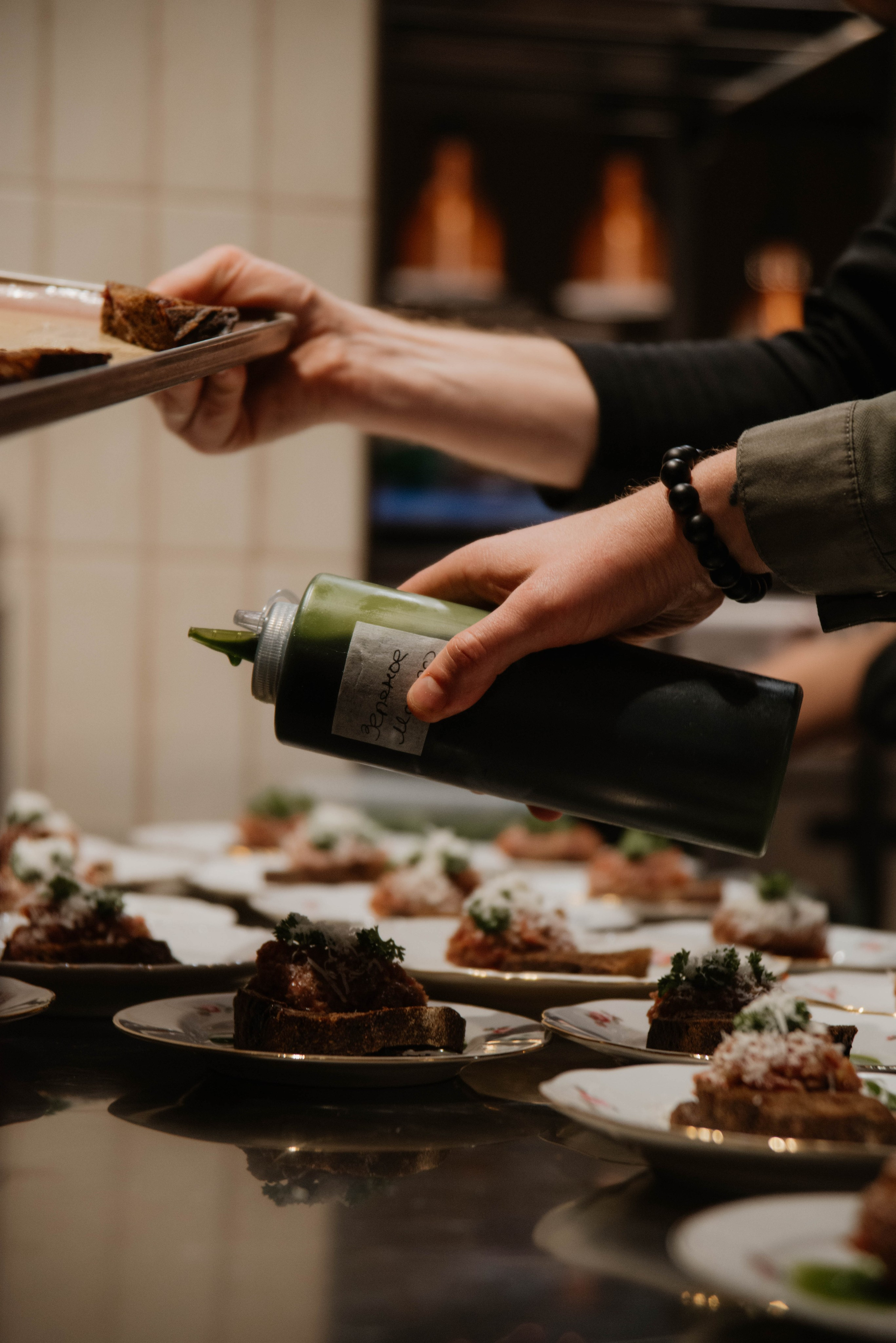 Шеф-тейбл в ресторане La Volte. Ксения Glossa. Портретный и репортажный фотограф в Самаре