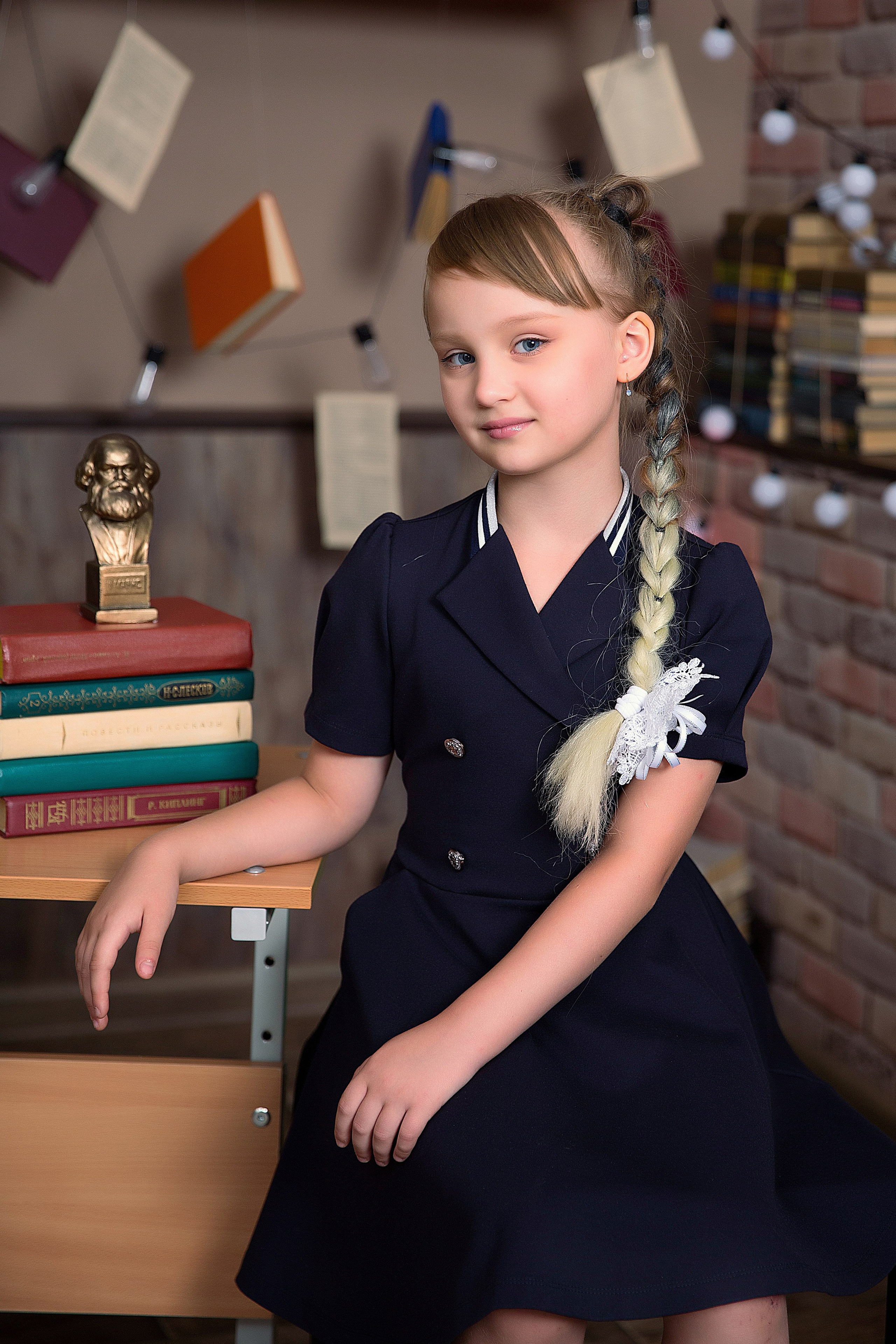 Индивидуальные фотосессии школьников. Детский школьный фотограф в Кемерово Зиновьева Екатерина