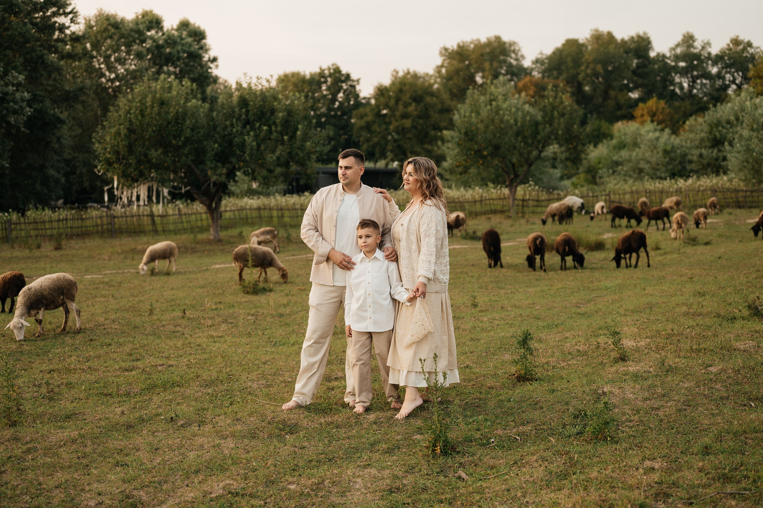 Семейная фотосессия на ферме. Свадебный и семейный фотограф в Краснодаре Алина Мельник