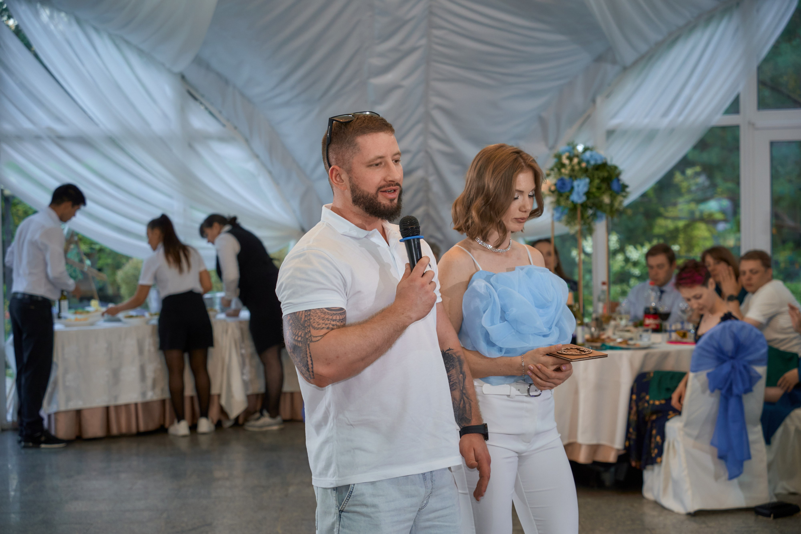 Банкет. Свадебный фотограф и видеооператор Андрей Любовинин