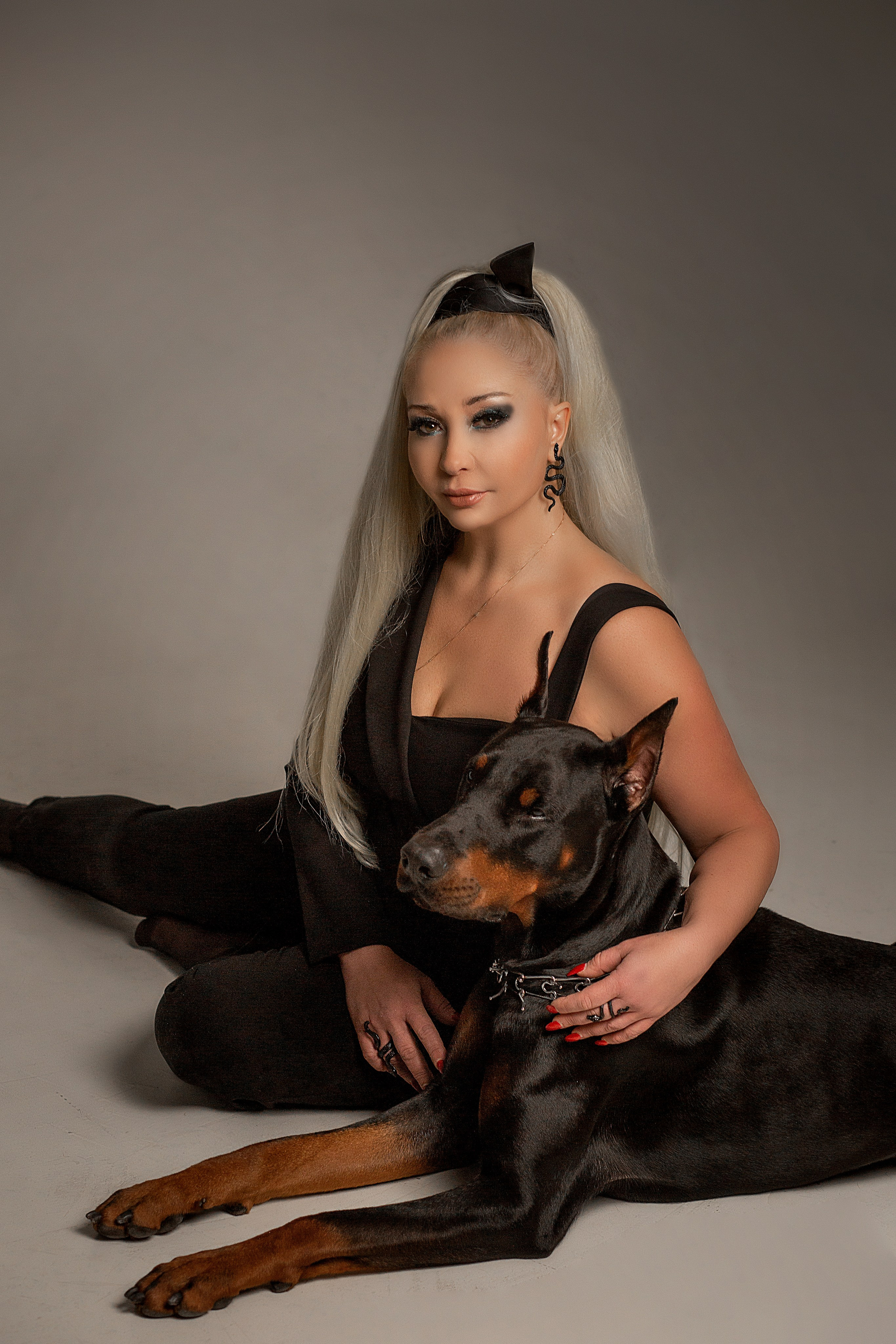 Олена и Декстер. Фотосессия с лошадьми в Нижнем Новгороде