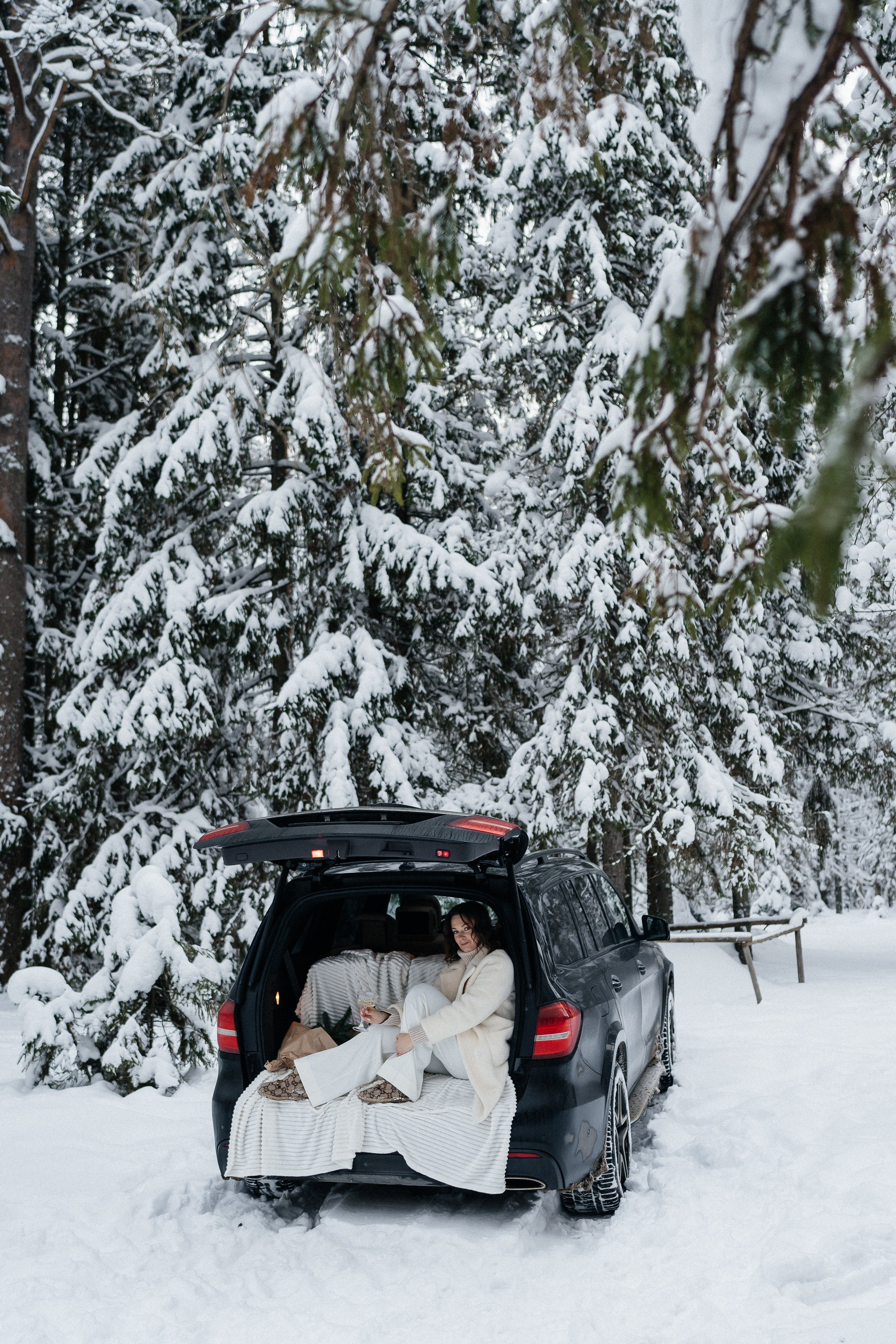 Катя в Линдуловской роще. Семейный фотограф в Санкт-Петербурге Виталия Белова