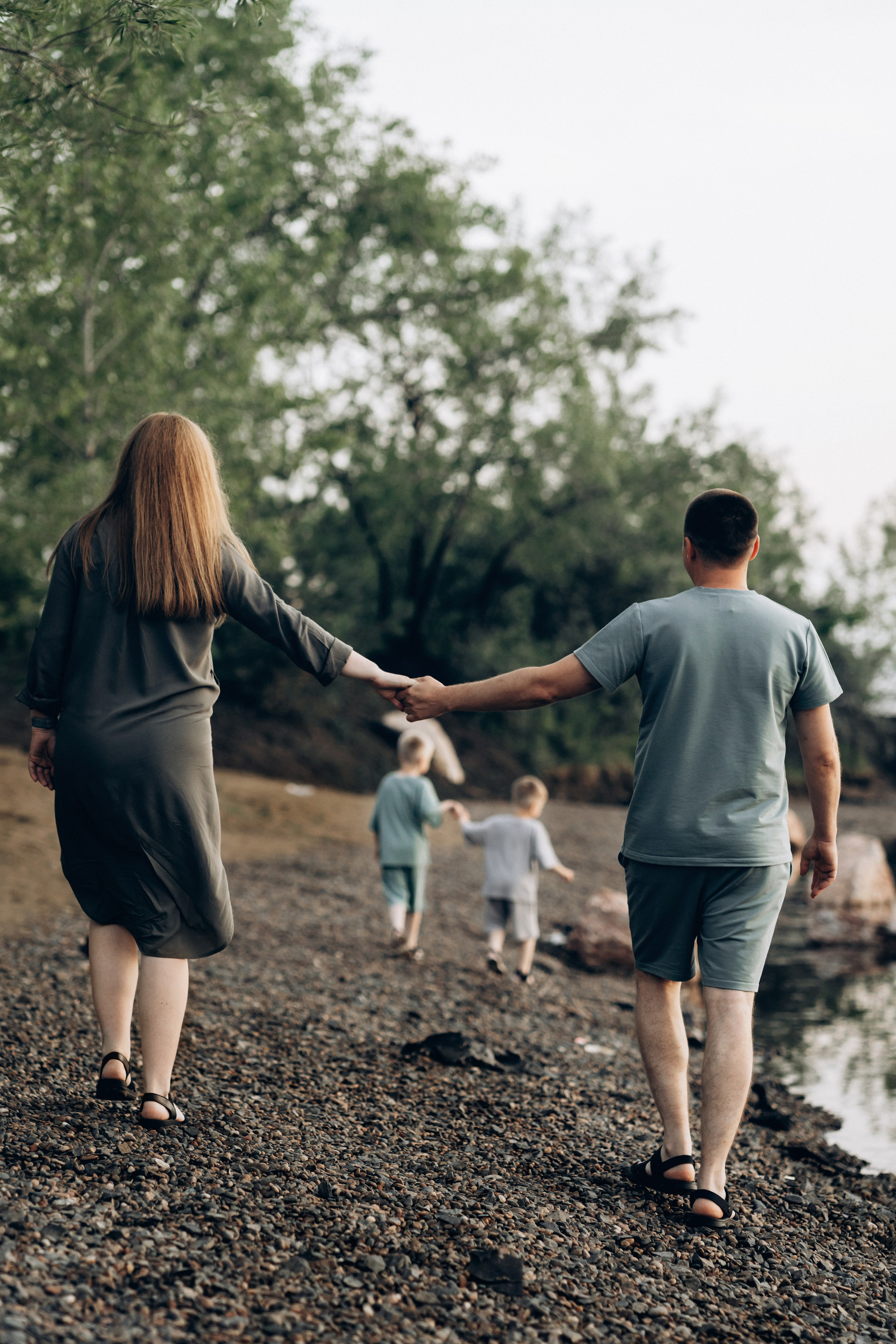 Семейный вечер после дождя. Фотограф Контузорова Ольга