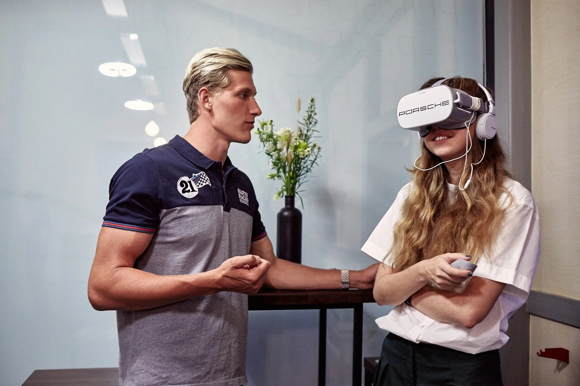 Porsche VR promo. Спортивный и бизнес фотограф Арсений Голышкин