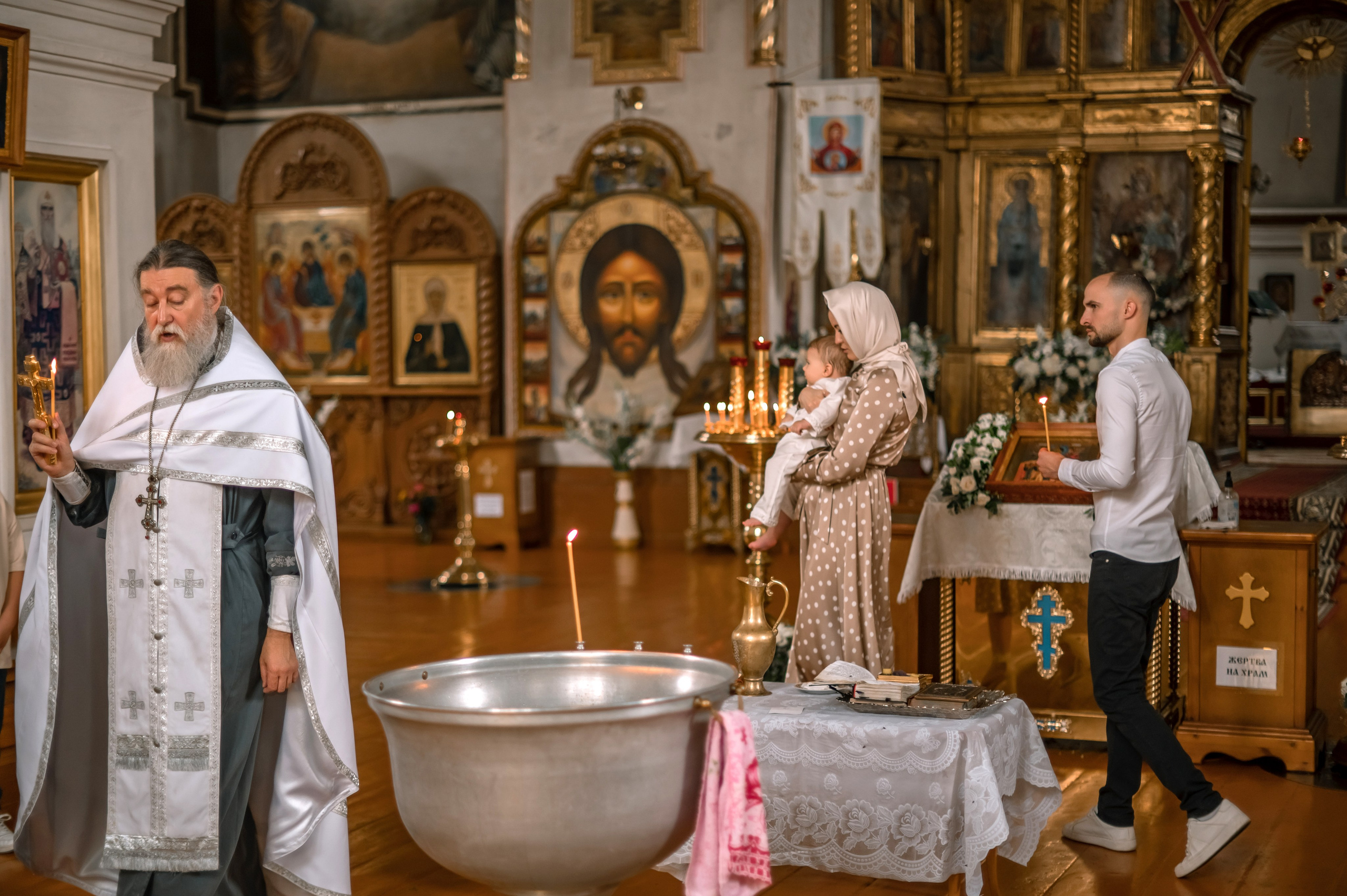 КРЕЩЕНИЕ ЛЬВА. Свадебный и семейный фотограф в Краснодарском крае