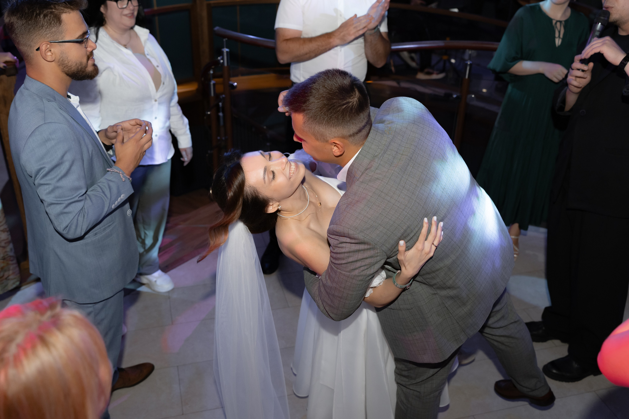 Съёмка свадебного банкета