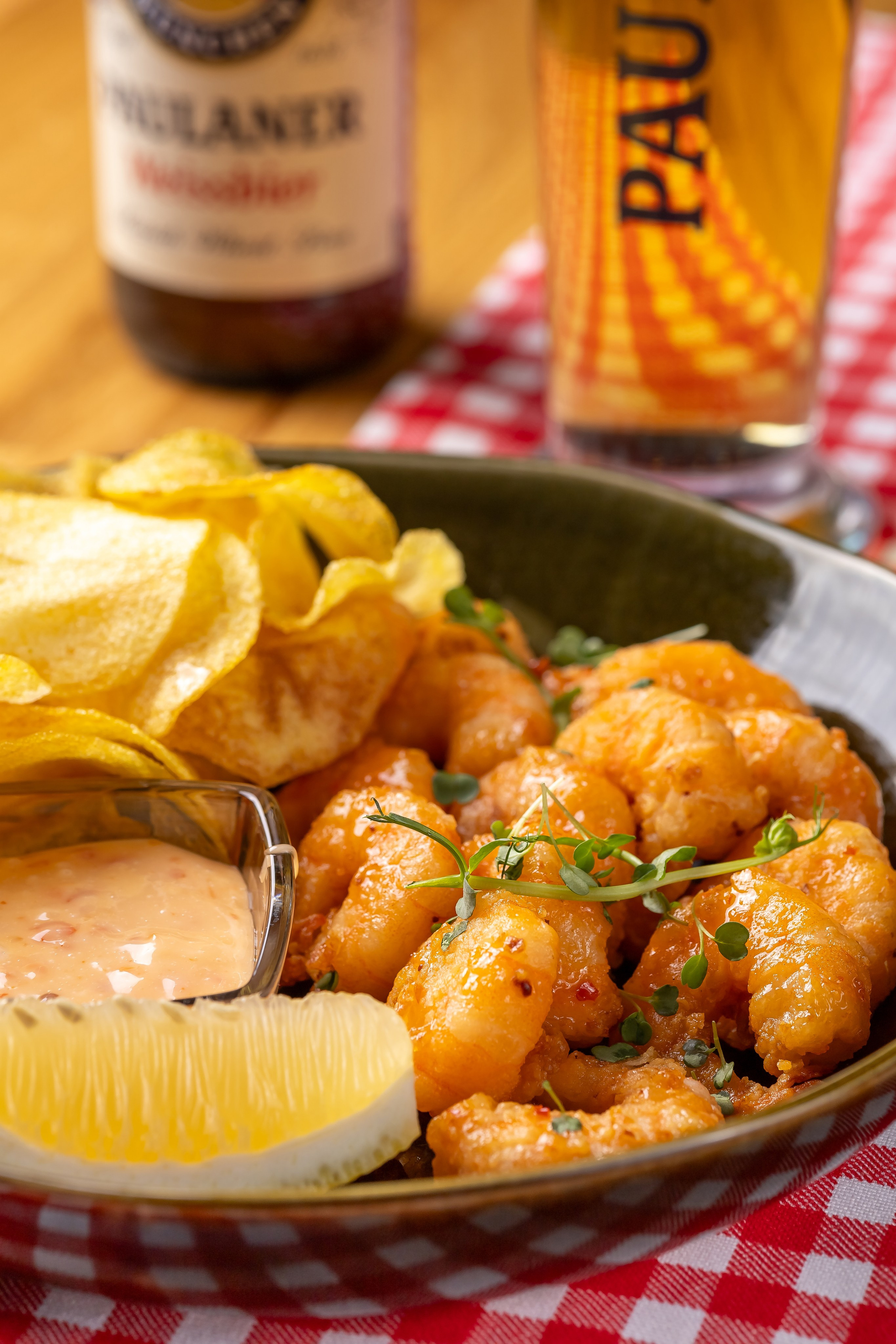 Paulaner. Рекламный фуд фотограф и видеограф в Астане Алина Лысенко