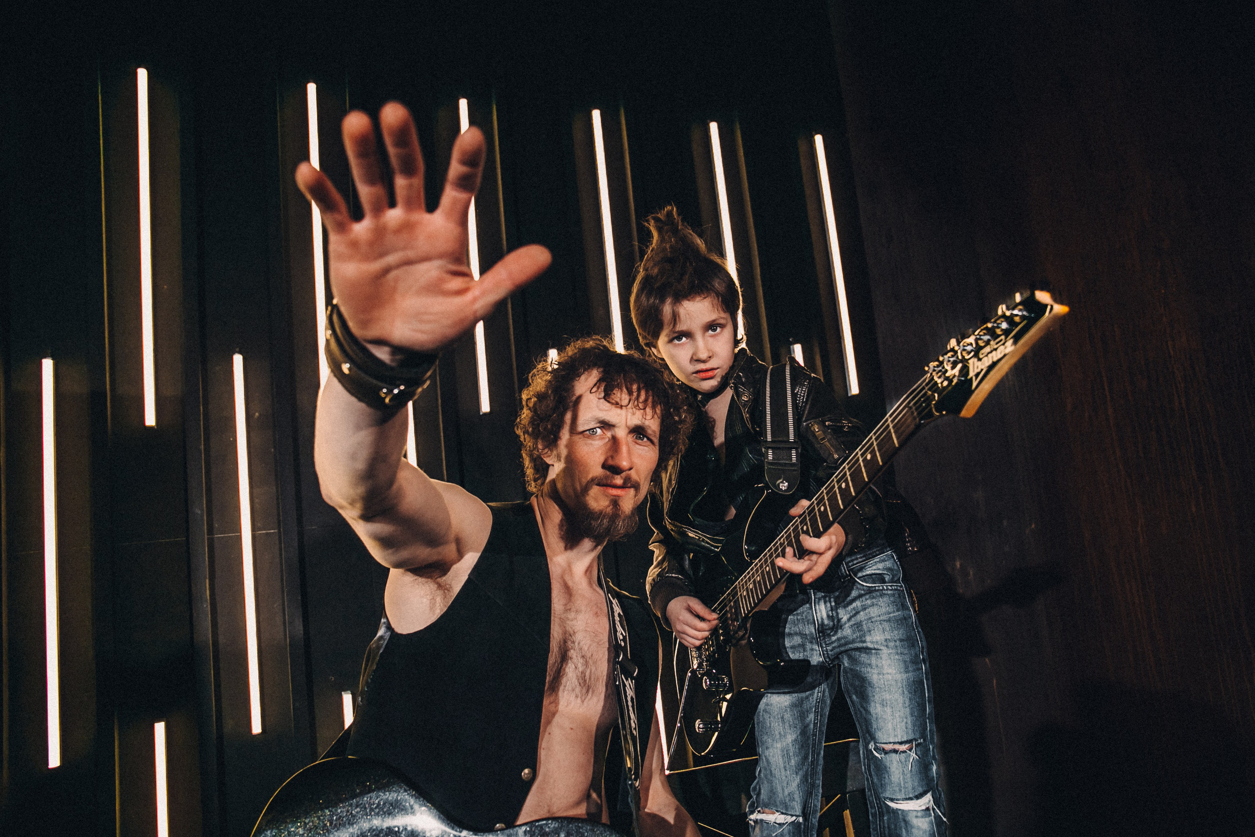 Семейная новогодняя фотосессия Самара. Фотограф Сергей Логинов