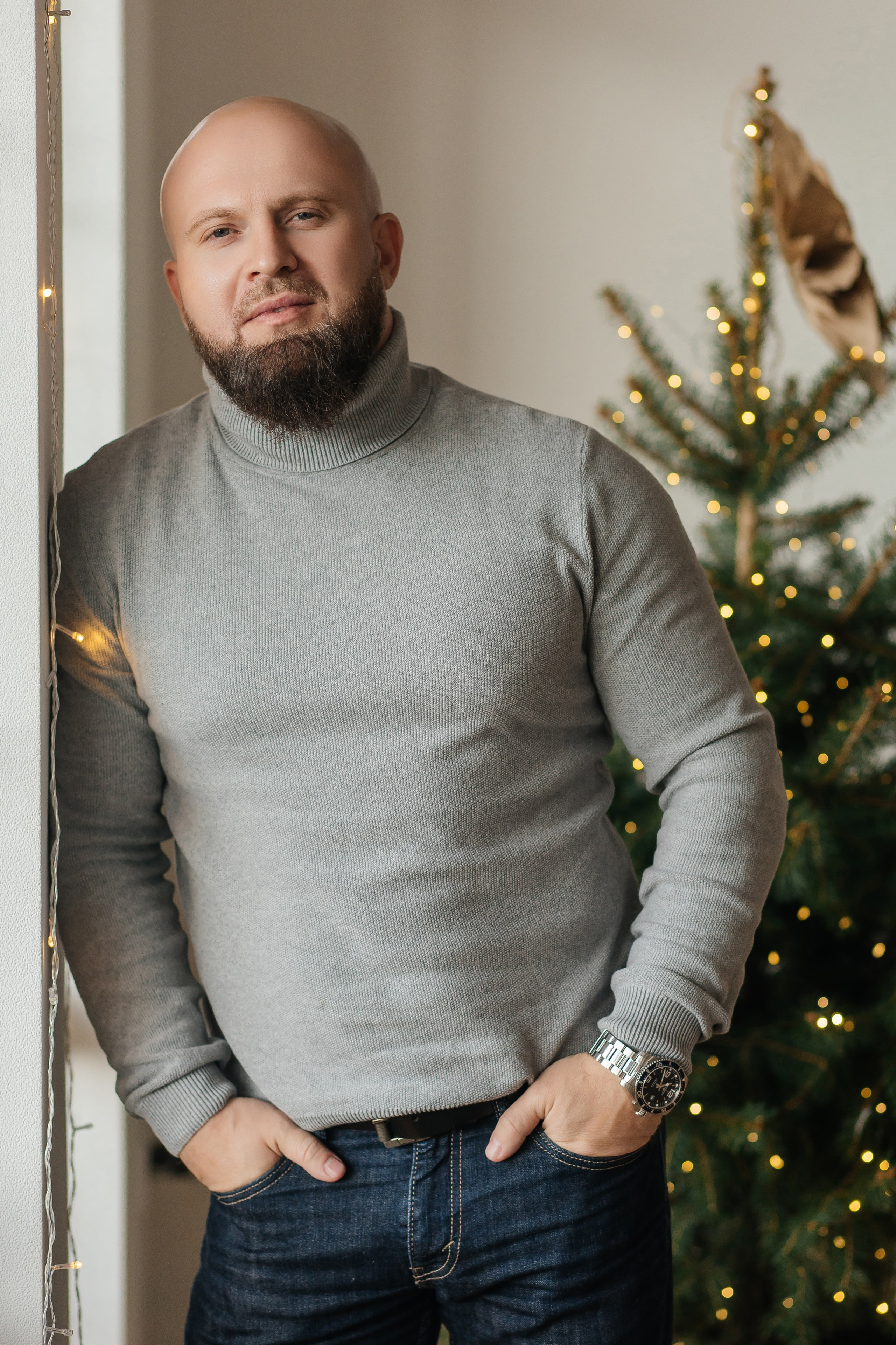 Дневная новогодняя семейная фотосессия. Свадебный фотограф в Ростове-на-Дону и Азове Малявка Анастасия