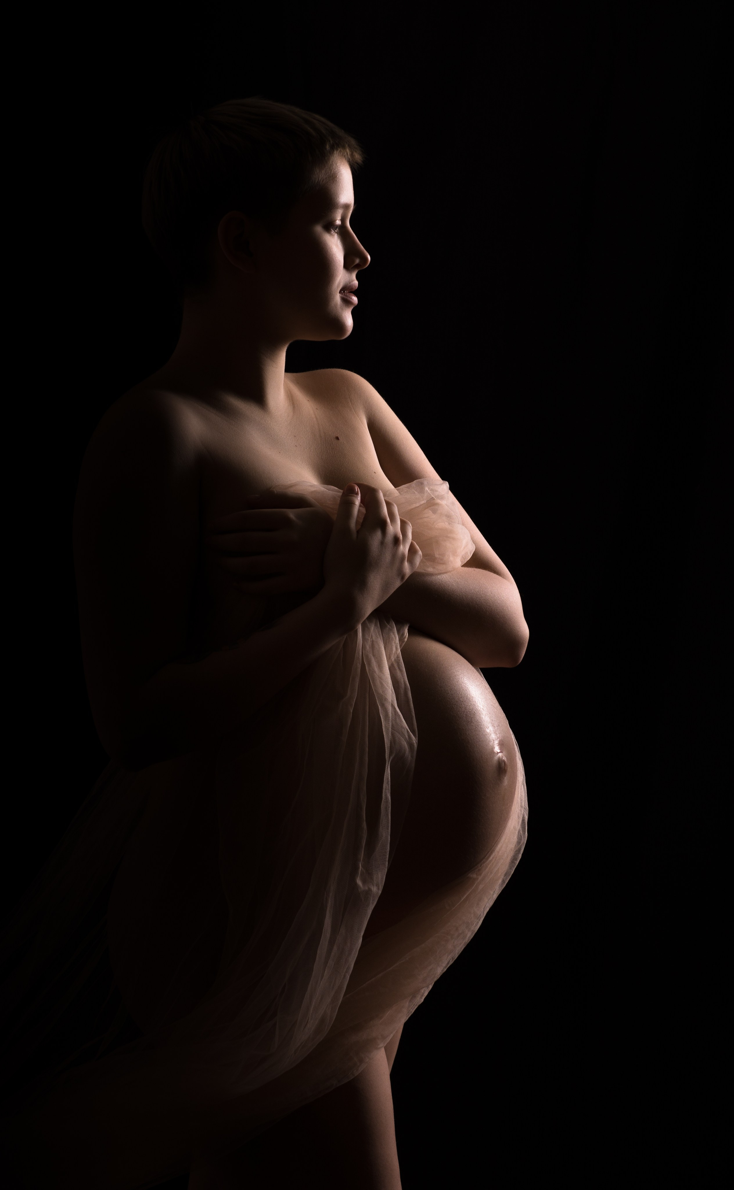 В стиле НЮ. Фотосессия беременности — Крылова Натали — Москва