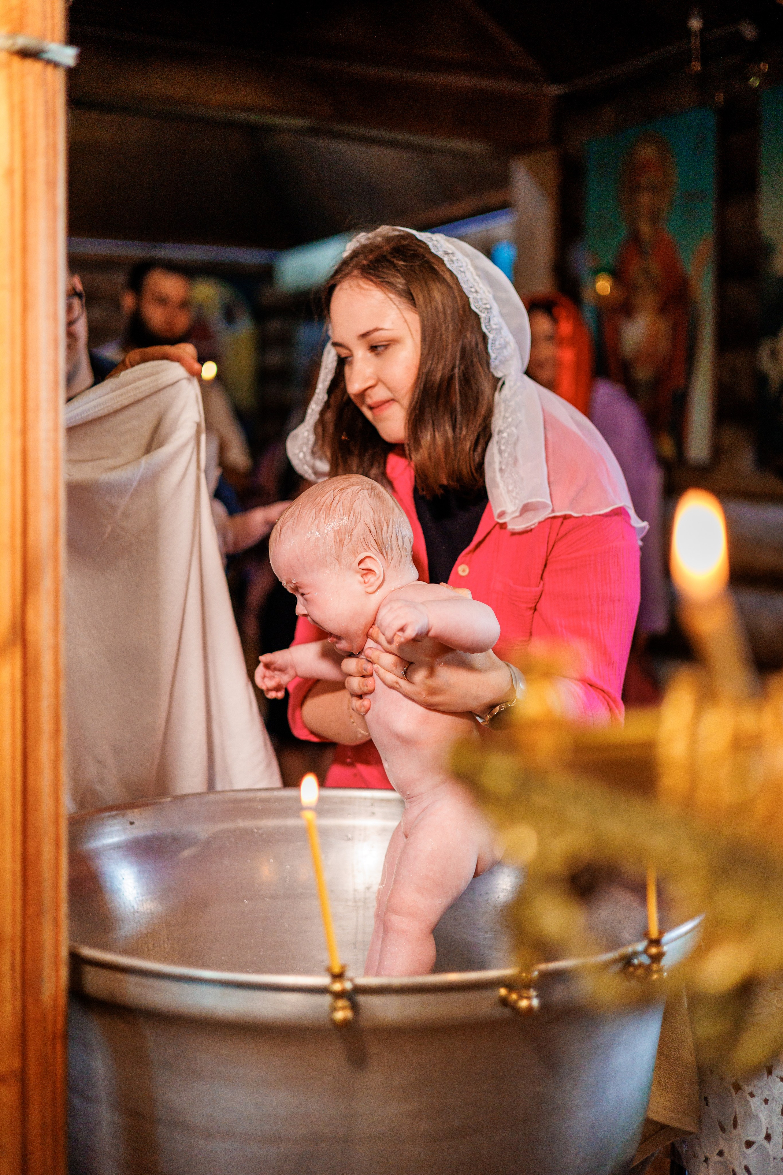 Крещение близняшек. Свадебный и семейный фотограф в Армавире