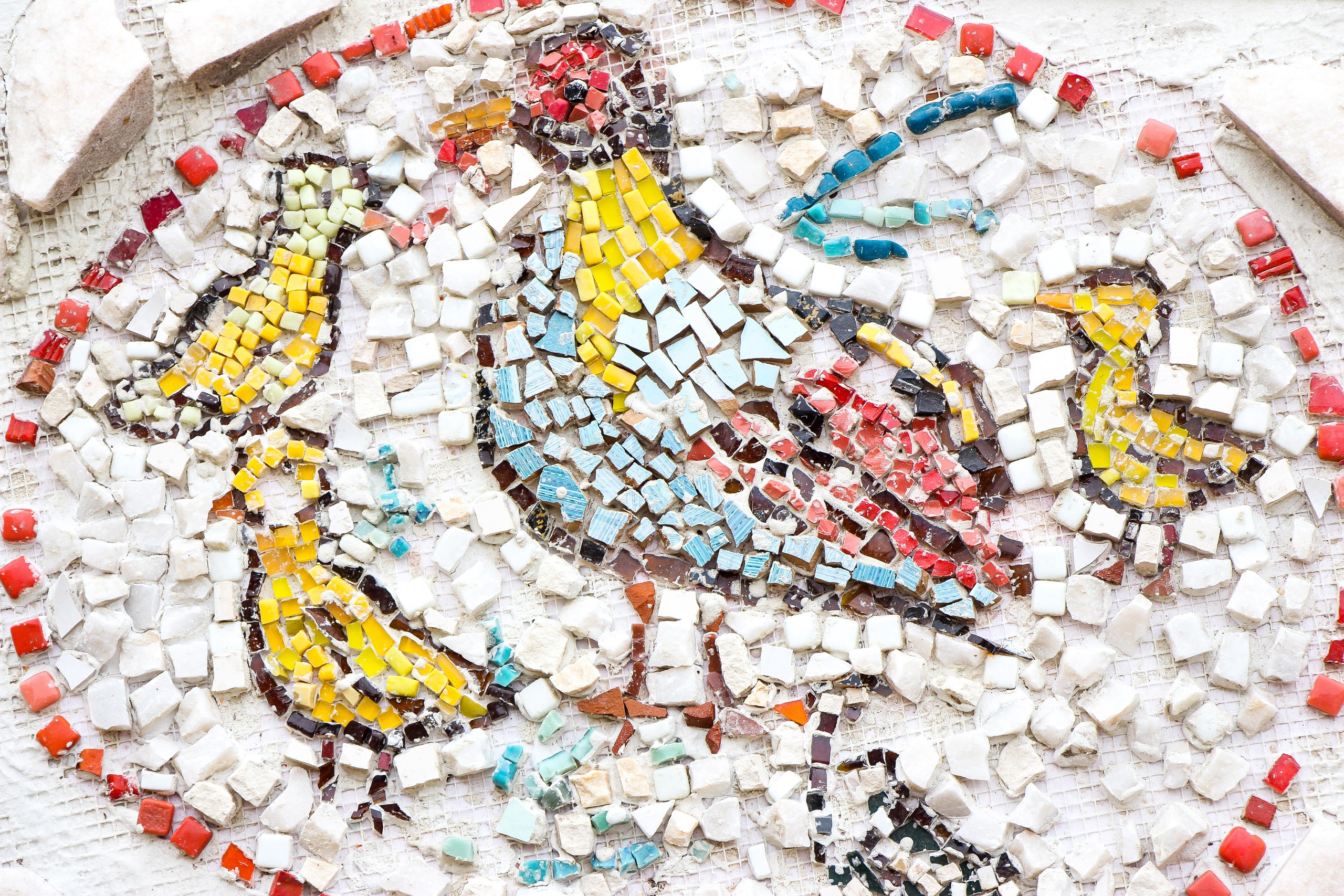 Открытие Атриума Отца Димитрия. Детская школа мозаики. 2021 г. Мария Ткаченко. Документальная фотография