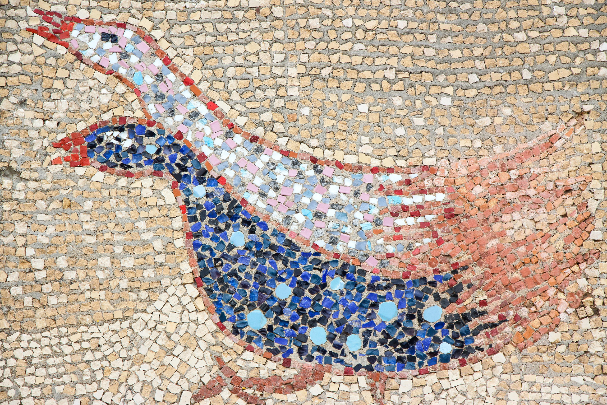 Открытие Атриума Отца Димитрия. Детская школа мозаики. 2021 г. Мария Ткаченко. Документальная фотография