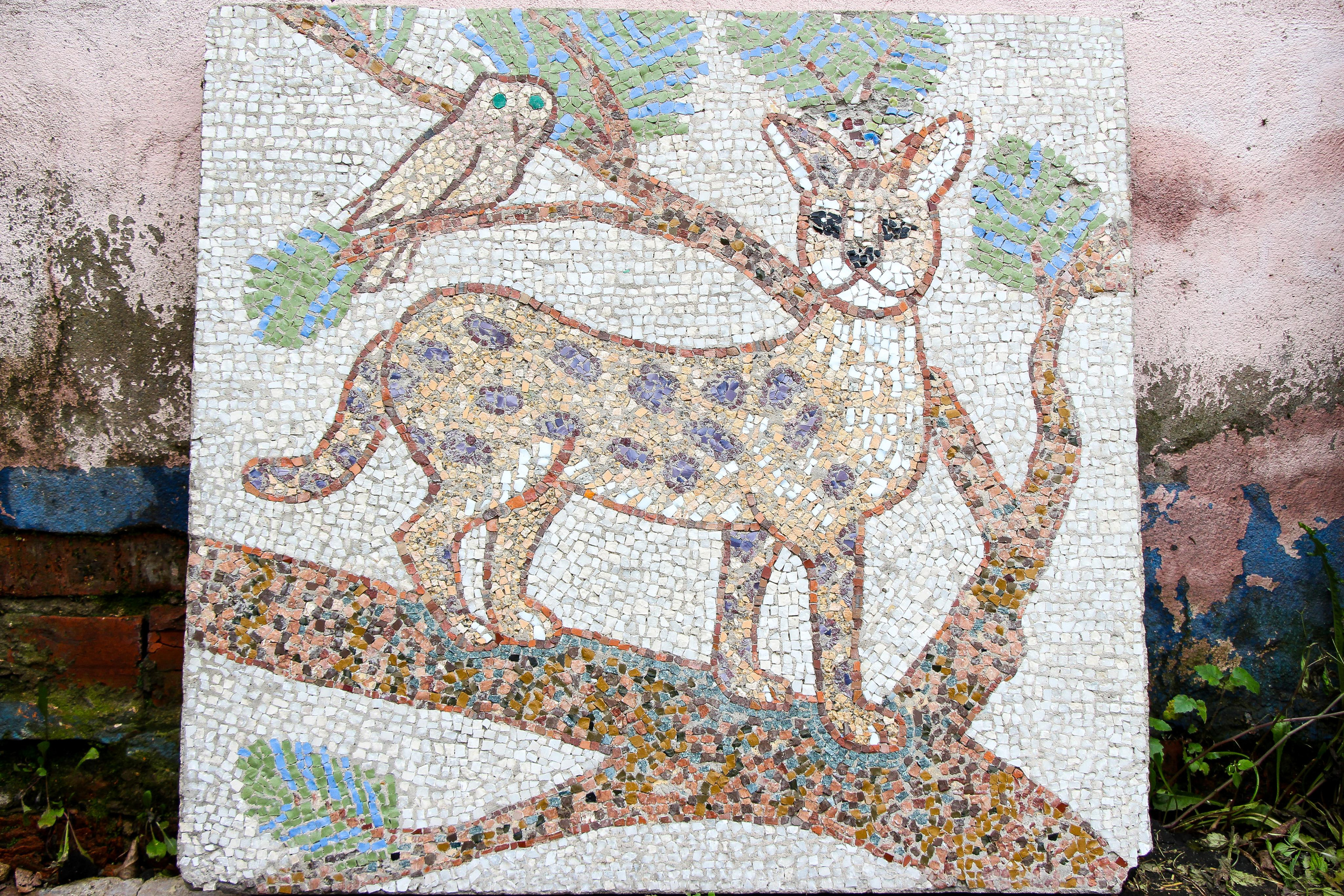 Открытие Атриума Отца Димитрия. Детская школа мозаики. 2021 г. Мария Ткаченко. Документальная фотография