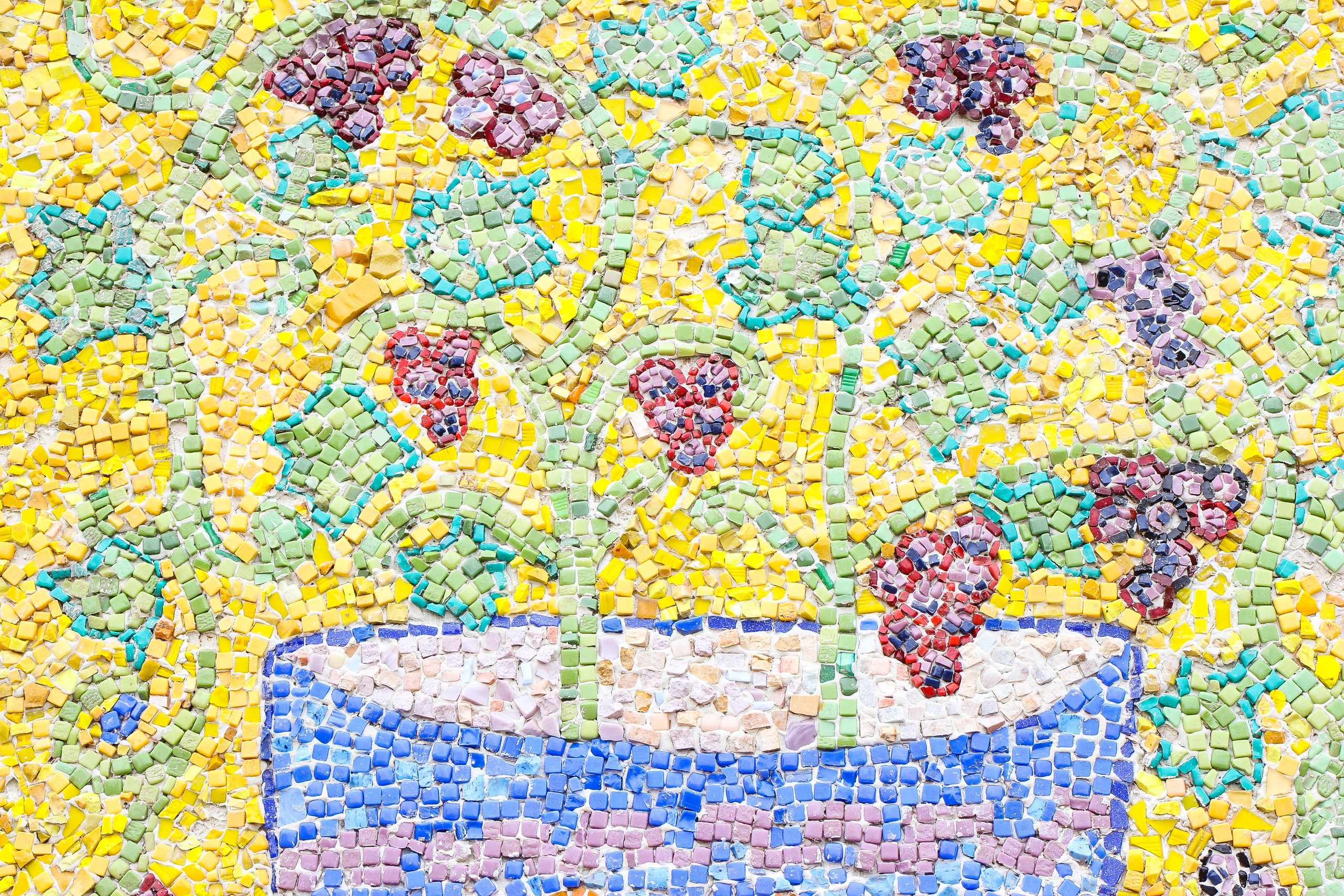 Открытие Атриума Отца Димитрия. Детская школа мозаики. 2021 г. Мария Ткаченко. Документальная фотография