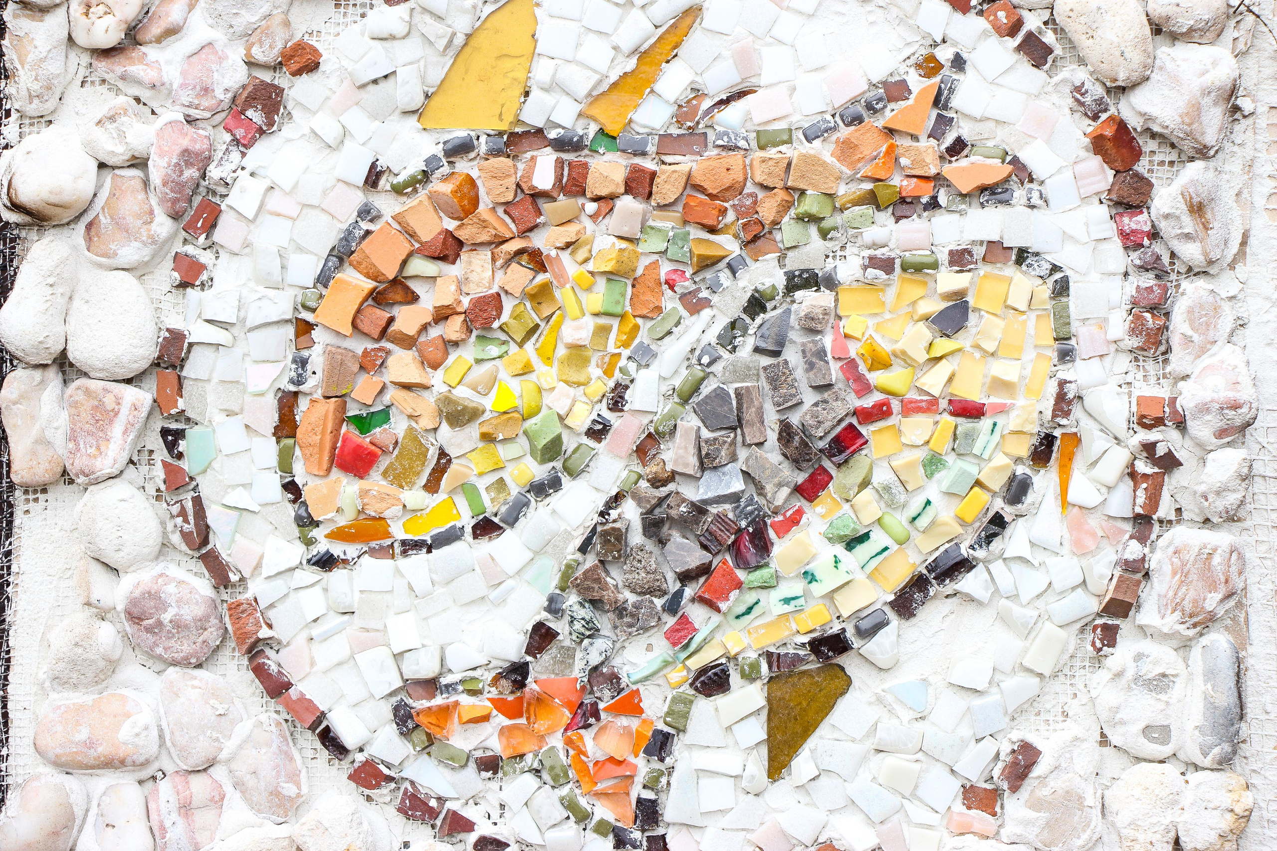 Открытие Атриума Отца Димитрия. Детская школа мозаики. 2021 г. Мария Ткаченко. Документальная фотография