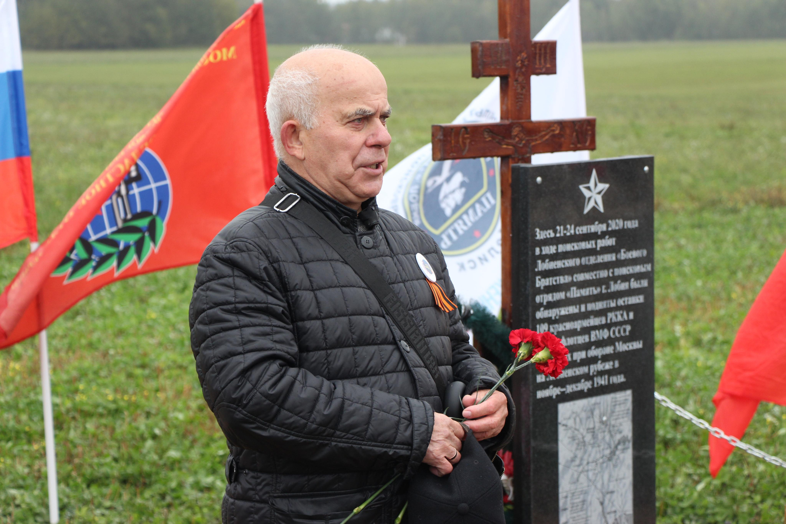 Открытие памятника на месте нахождения 109 останков бойцов ВОВ. Мария Ткаченко. Документальная фотография