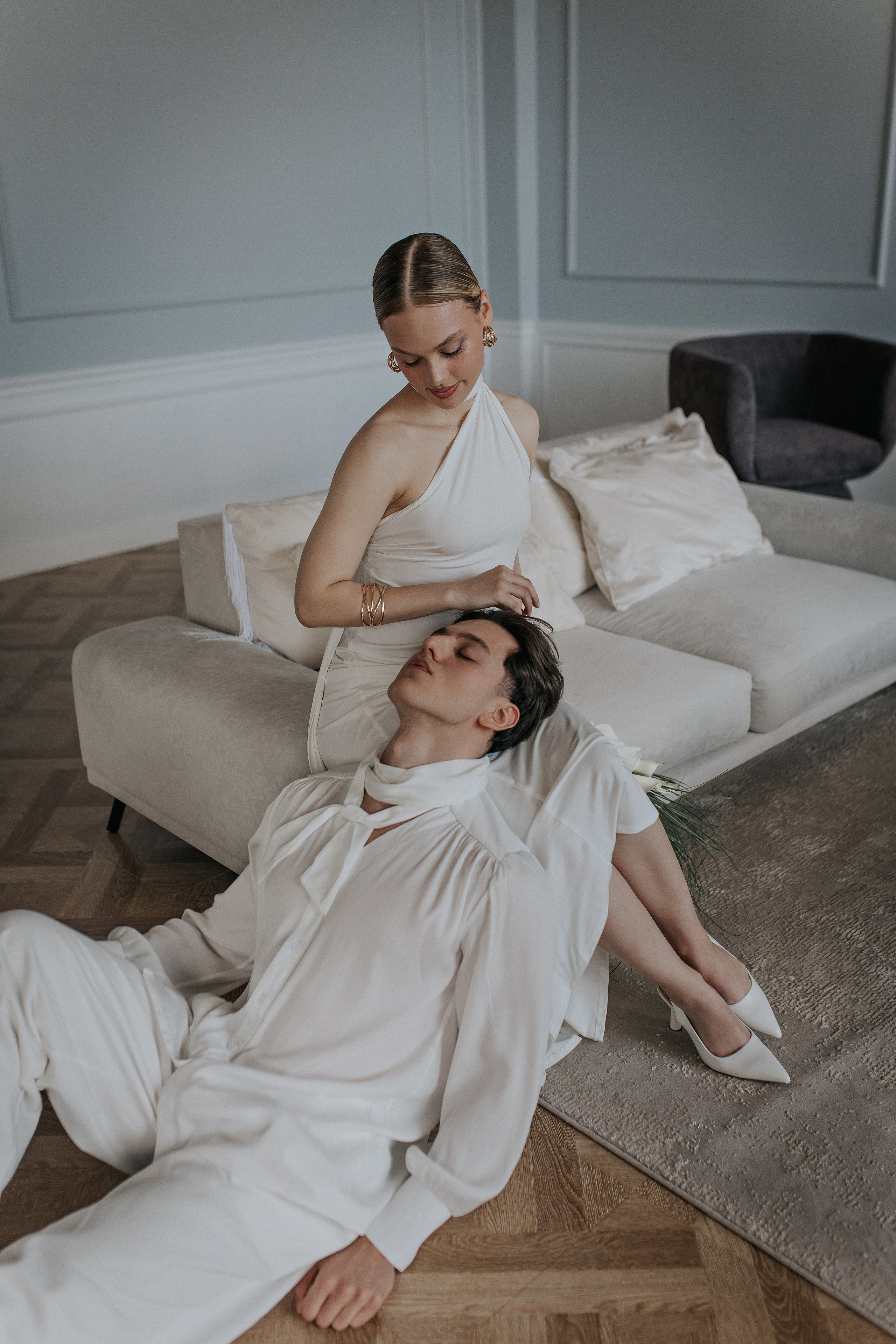 Свадебная фотосессия в студии