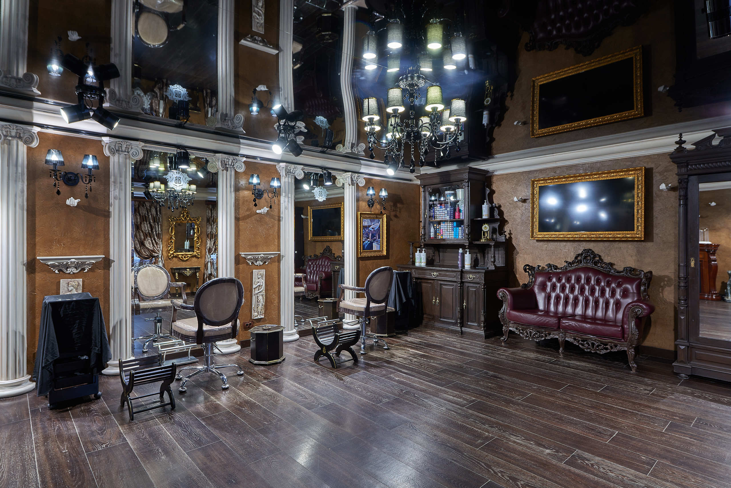 Салон красоты. Флористическая, интерьерная и портретная съемка в Москве и Европе