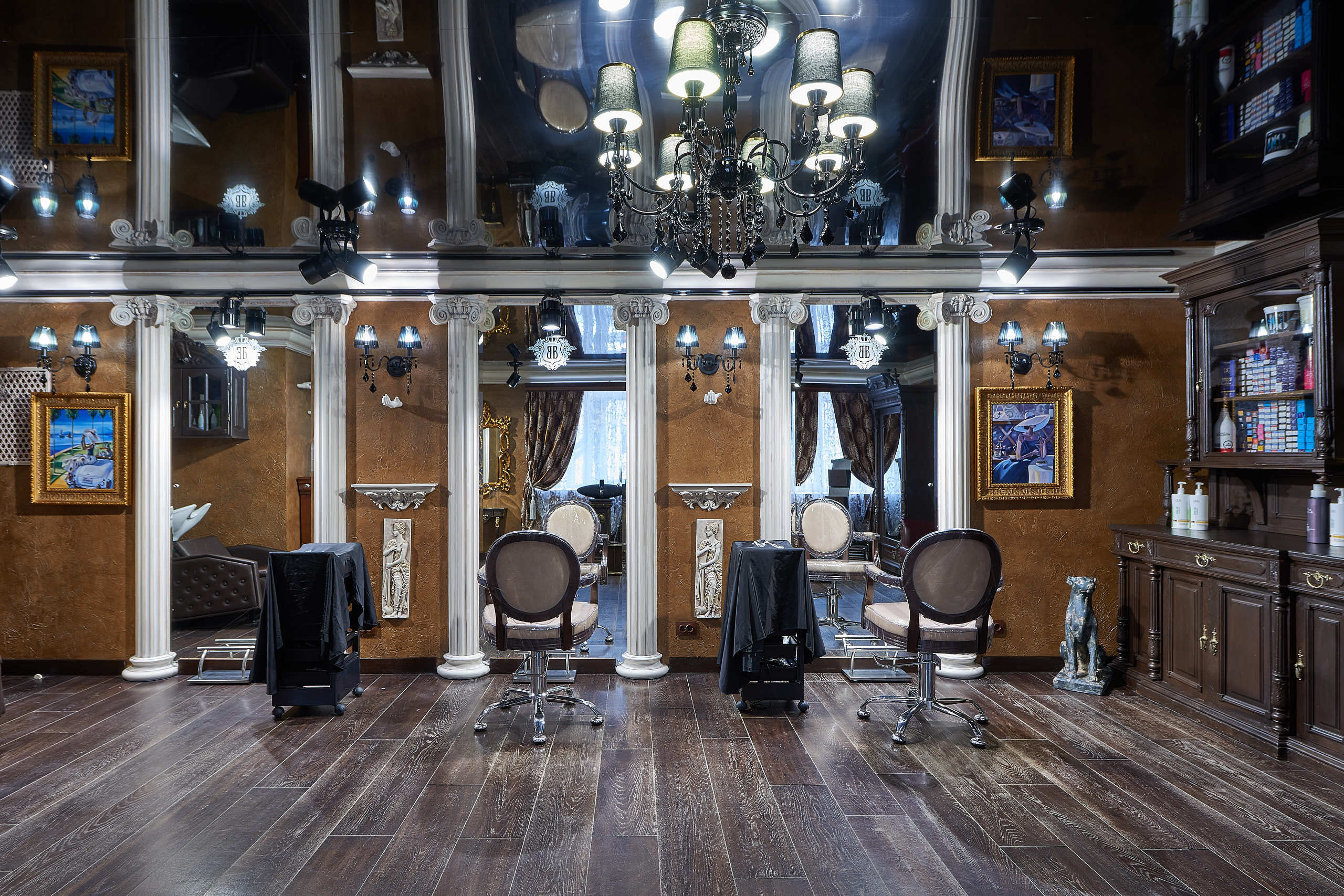 Салон красоты. Флористическая, интерьерная и портретная съемка в Москве и Европе