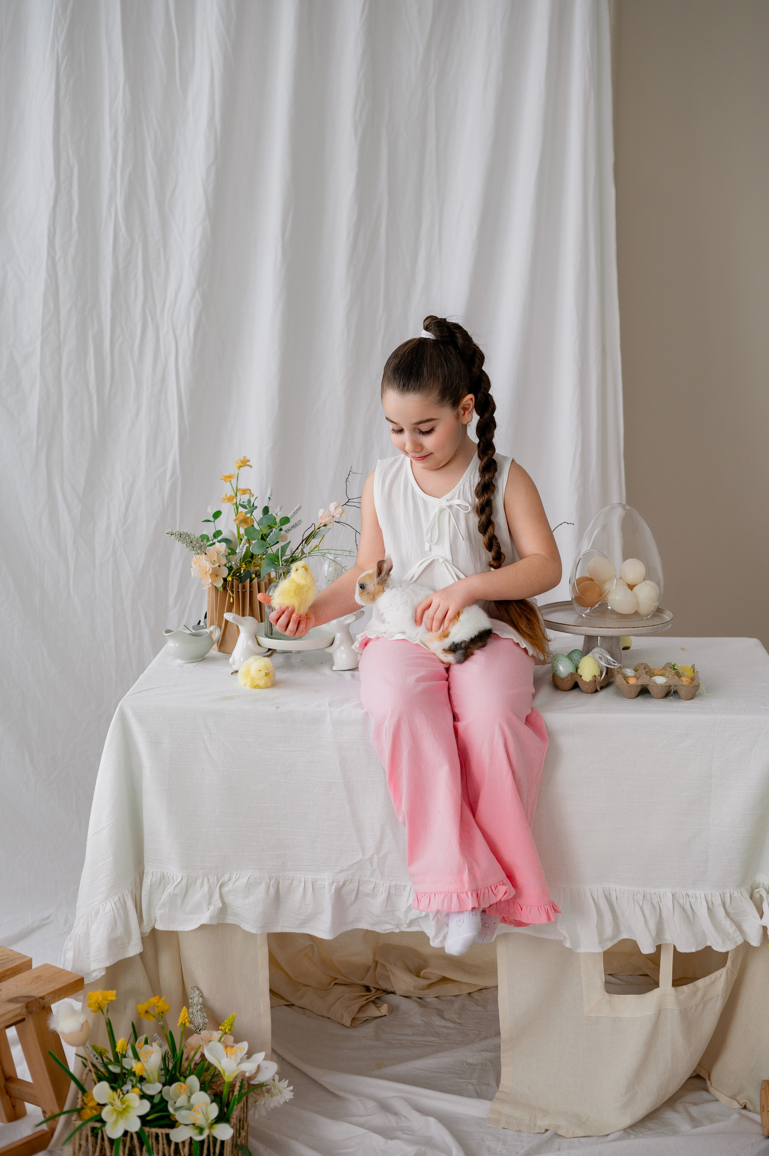 Лев Арина Вика Алена. Фотограф Татьяна Иванчикова