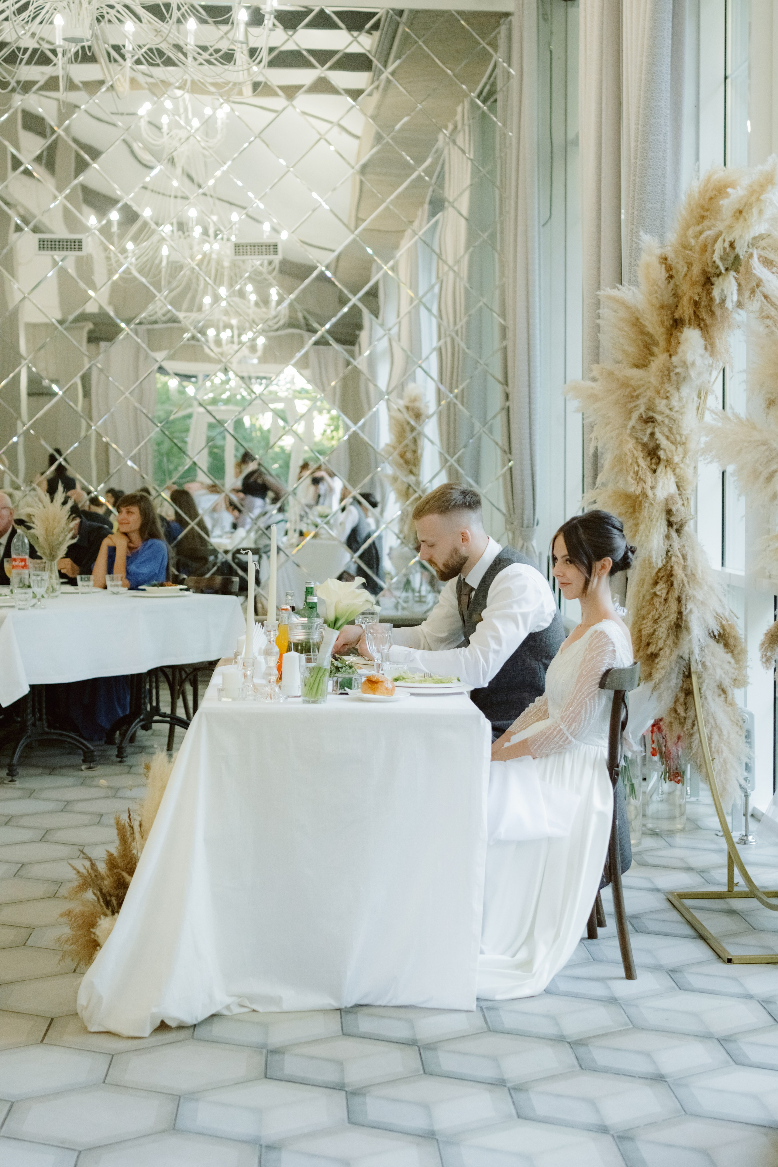 ELISHA | ALEXANDRA. Fashion Wedding Photographer Los Angeles Katrine Baklykova