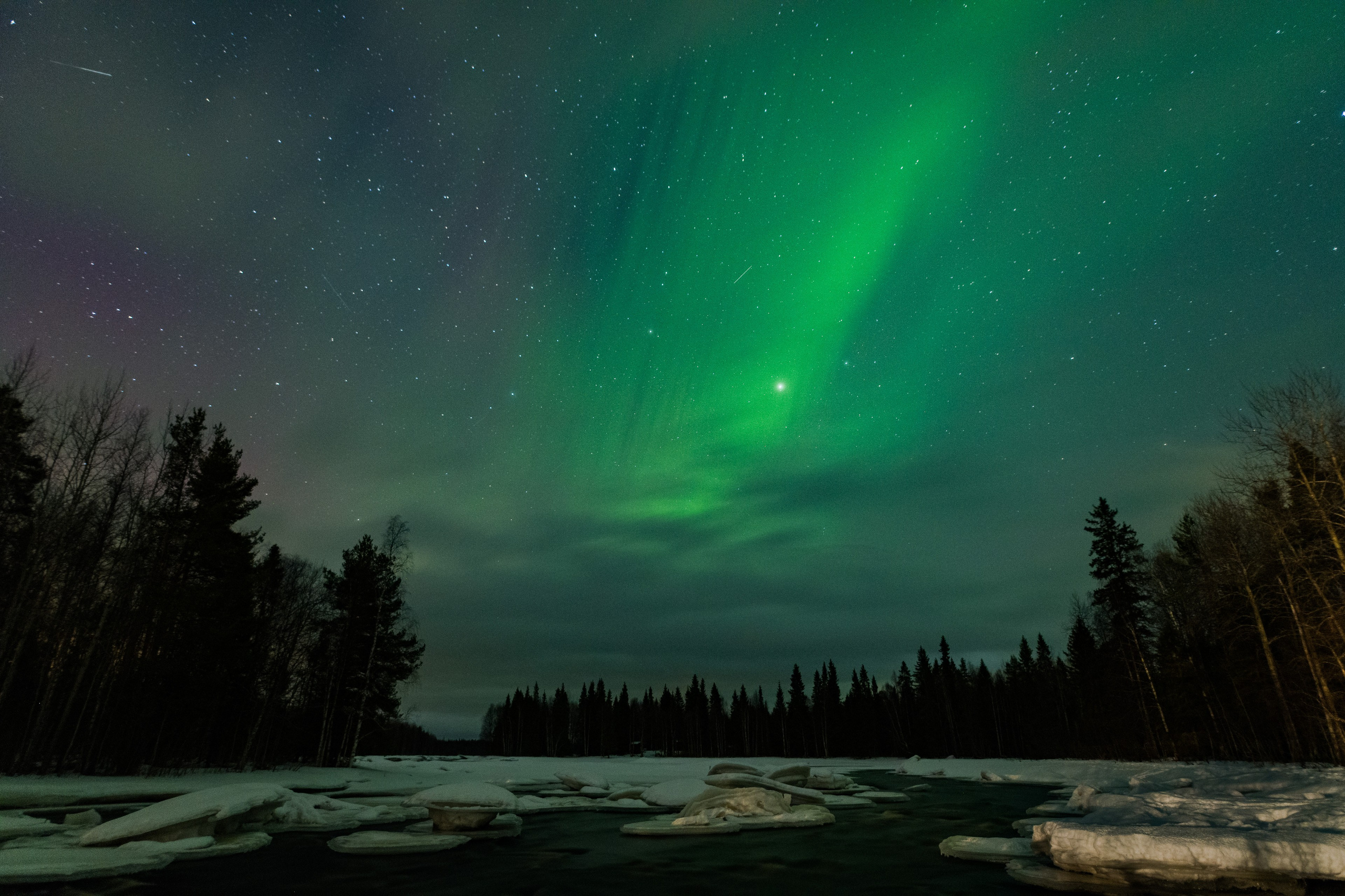 Полярное Сияние. Северные Ночи