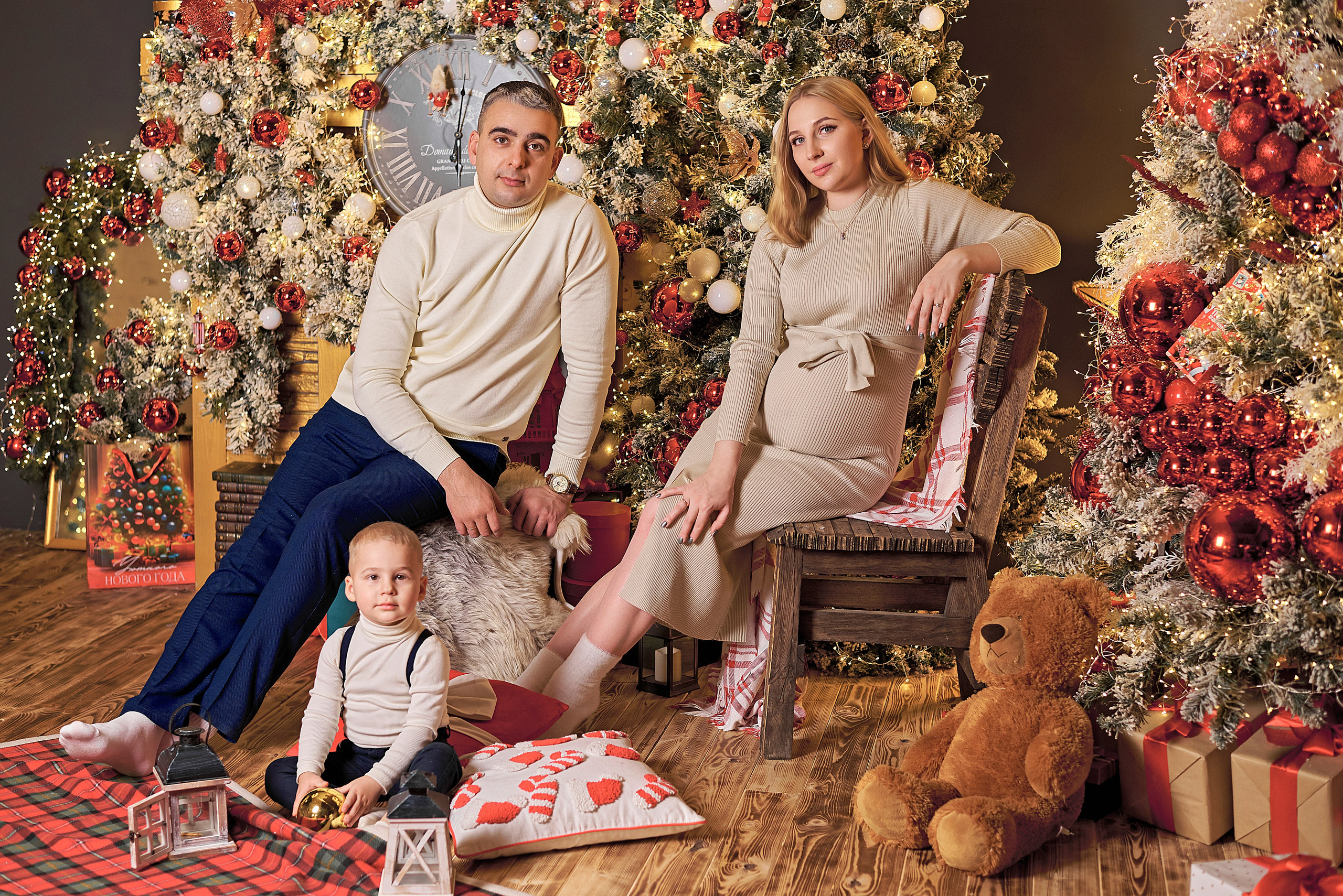 Новый год семьи Коноваловых. Идейный фотограф Пенза