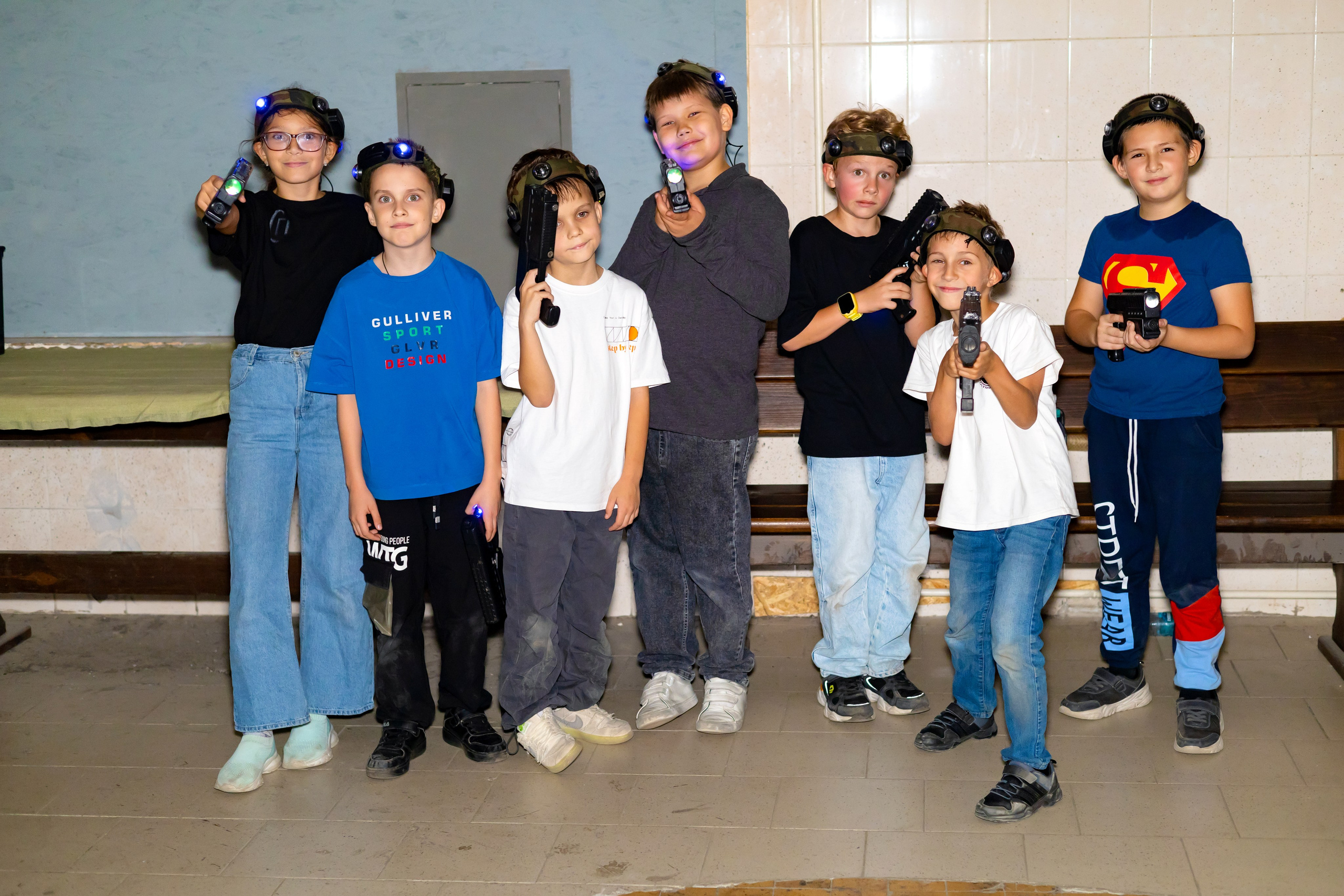 День рождения Максима в Лазертаг. Фотограф Москва