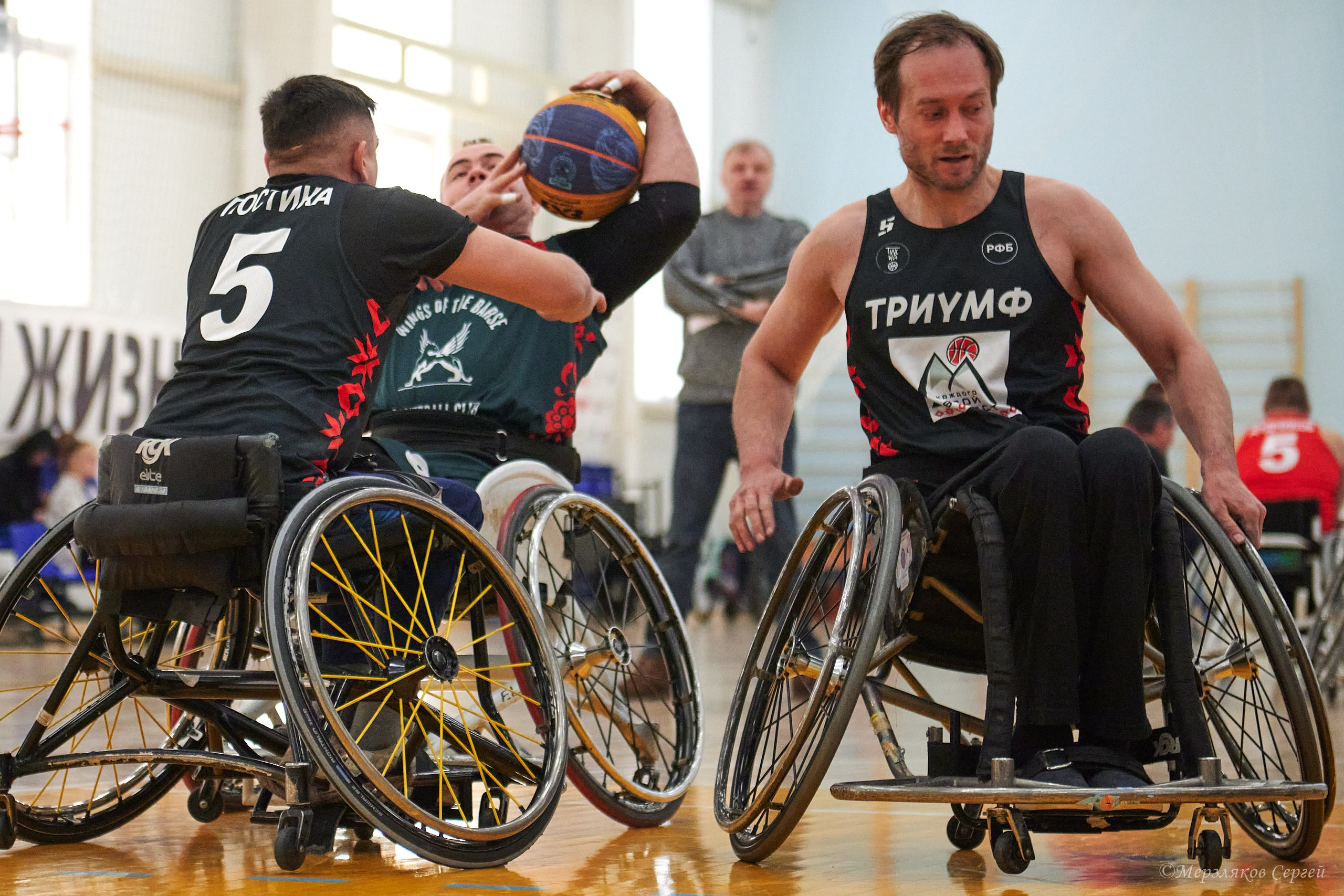 X традиционный Рождественский турнир по баскетболу на колясках. Ижевск. Спортивный репортажный фотограф в Ижевске Сергей Мерзляков