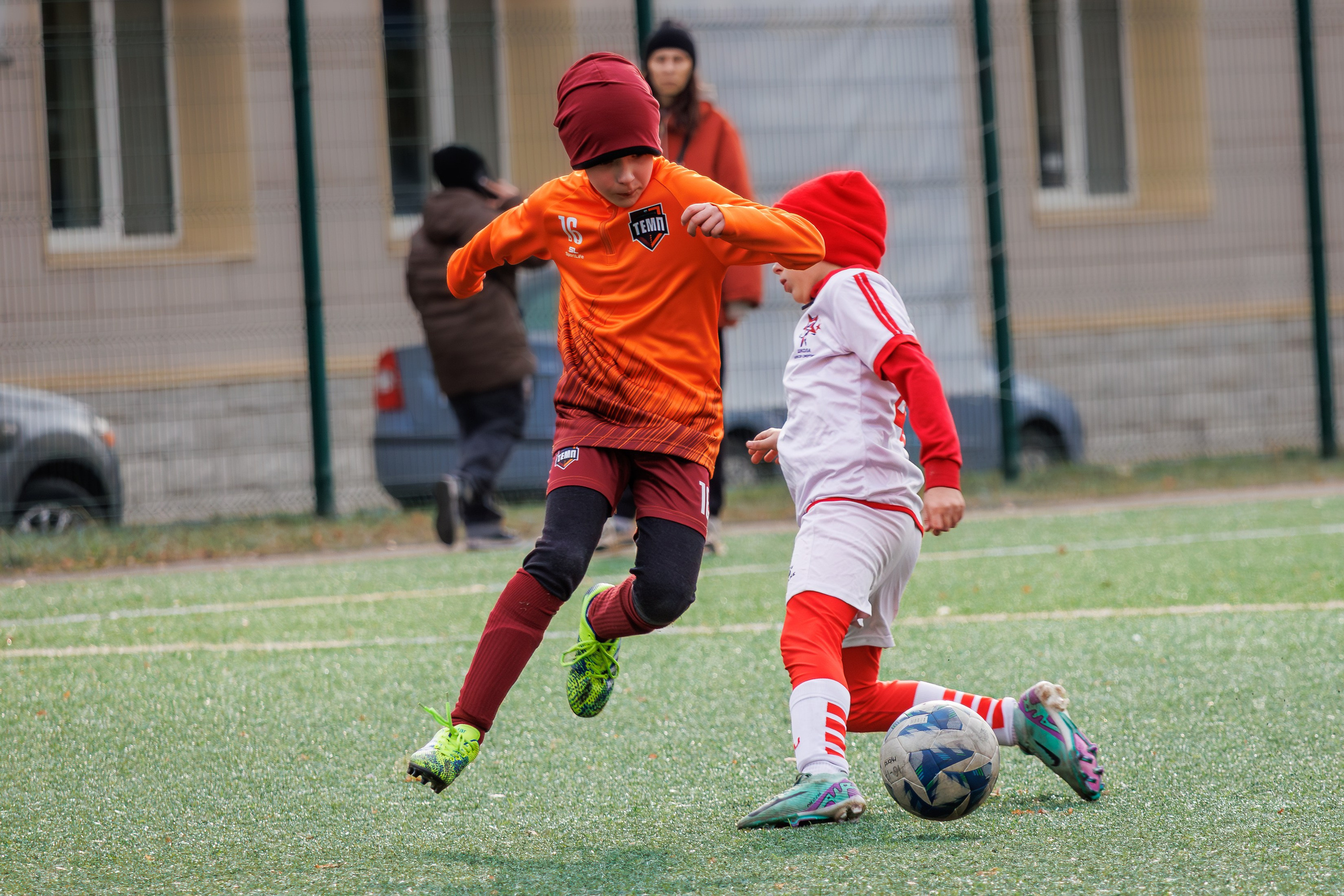 Товарищеский матч среди юниоров. Репортажный фотограф в Барнауле Владимир Игнатов