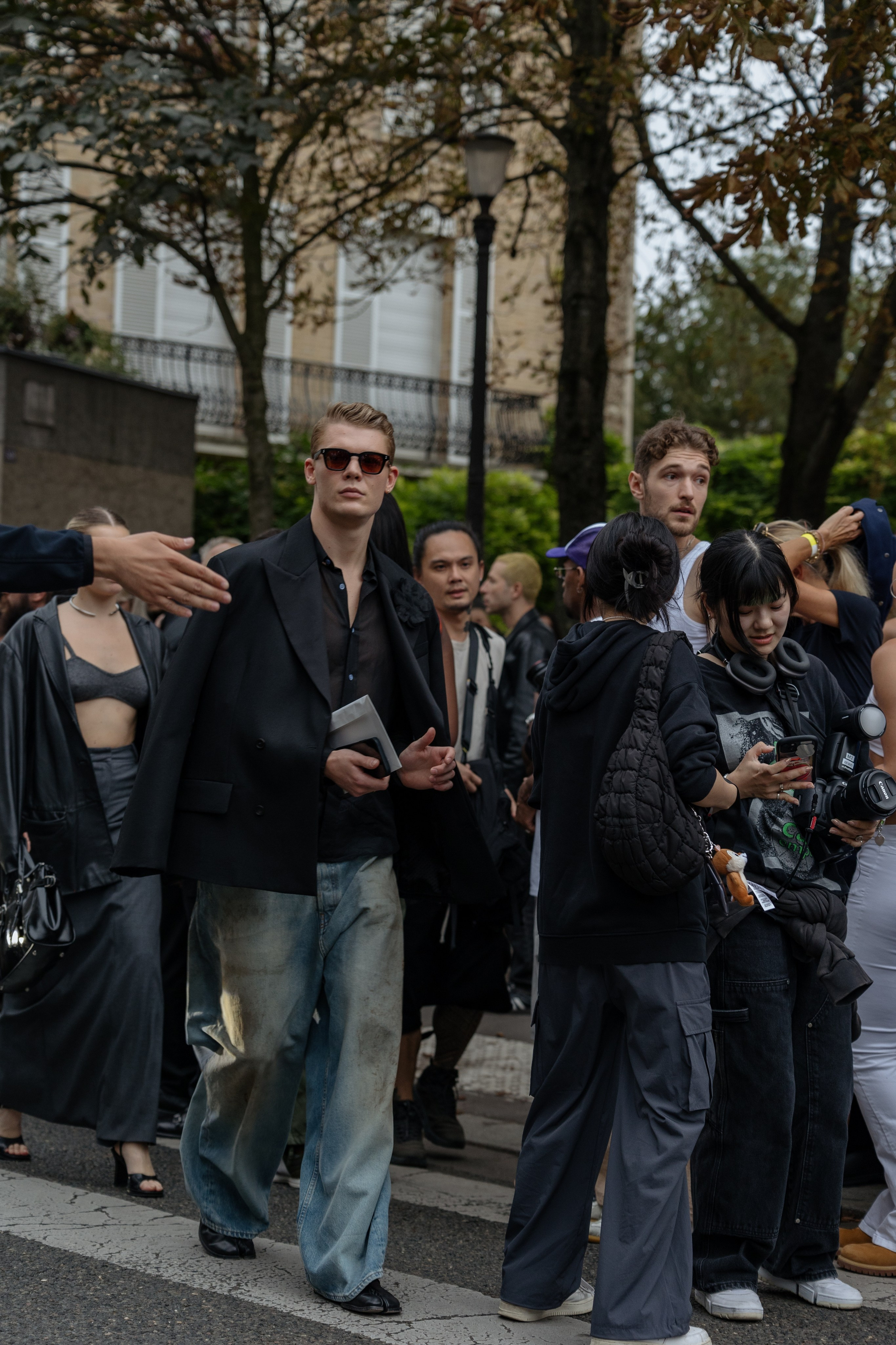 PFW SPRING SUMMER 2024 ACNE STUDIOS. Photographer in Milan Ivan Goncharov