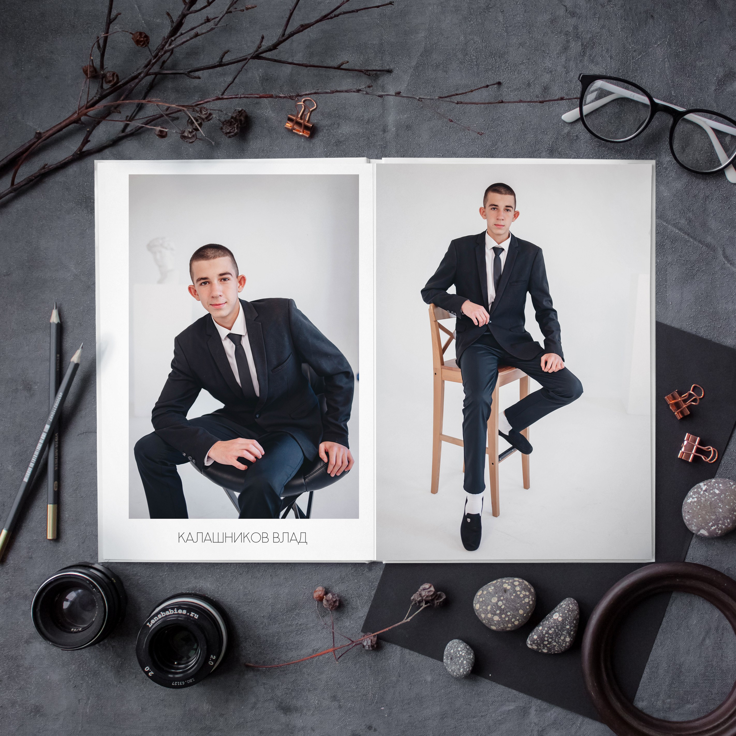 Серый. Дизайнер fotokniga_ast