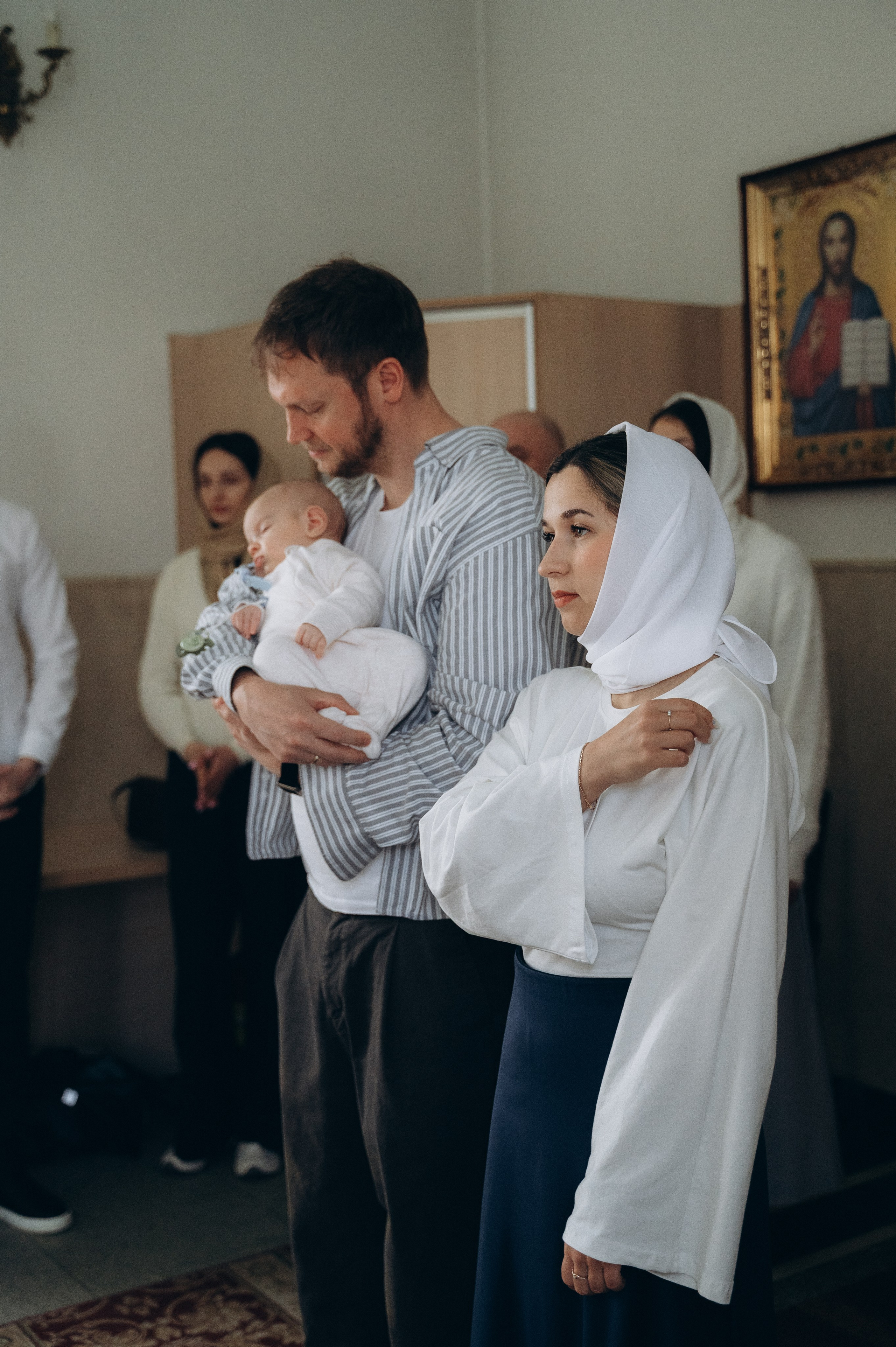 Крещение Артура (Храм Марии Магдалины). Семейный фотограф в Минске Дарья Дреко