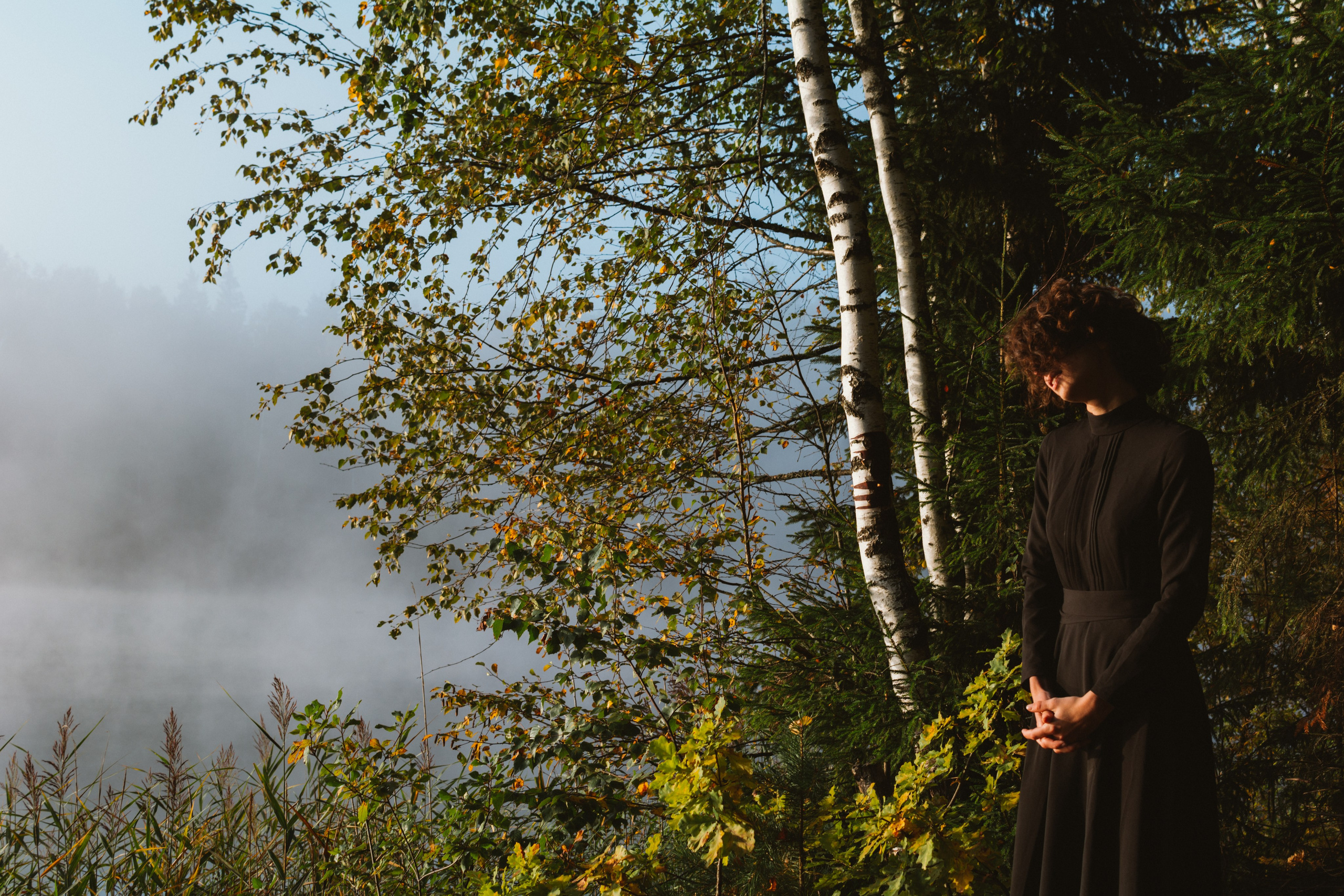 Рассвет на озере с Мариной. Портретный и репортажный Фотограф в Москве Александра Комарницкая