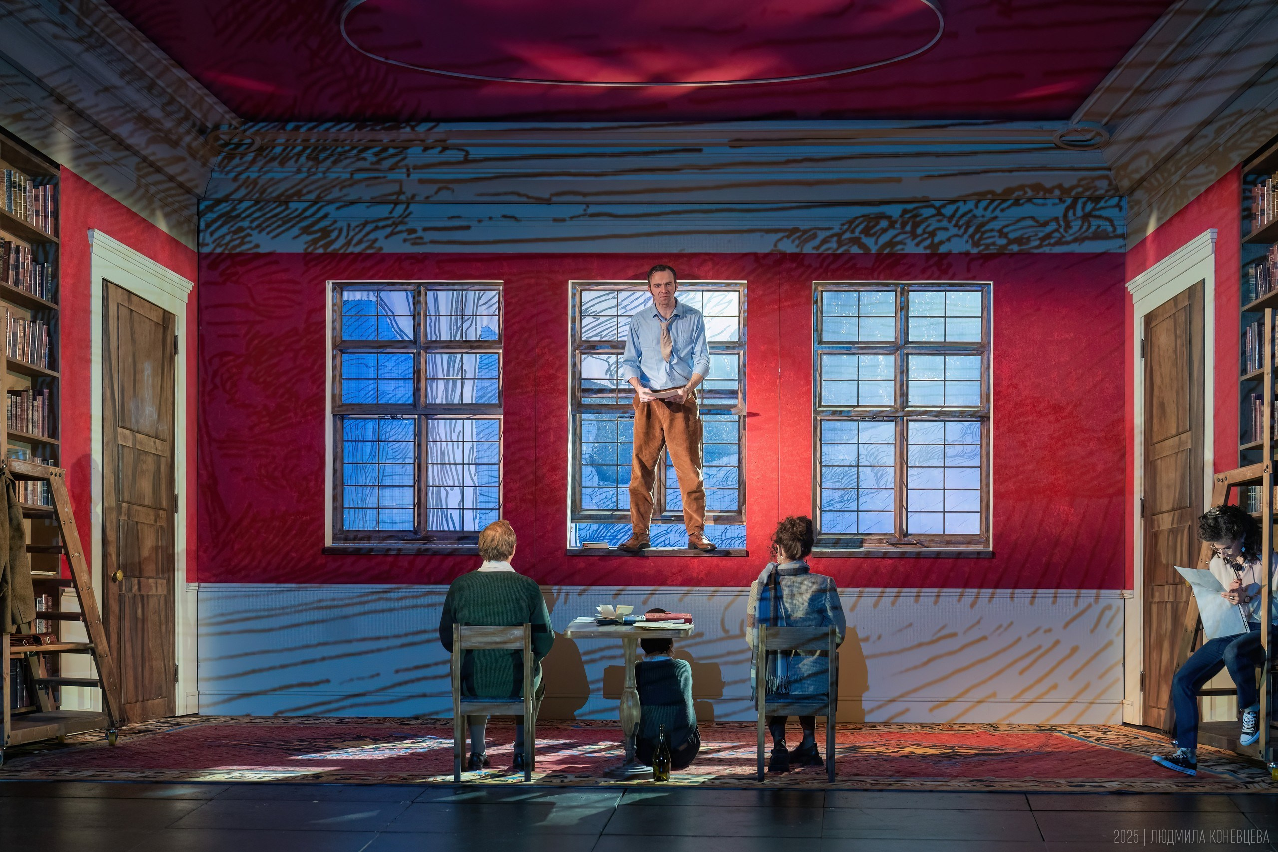 Мастерская Фоменко. Спектакль «Аркадия». Режиссер Евгений Каменькович. Театральная фотография