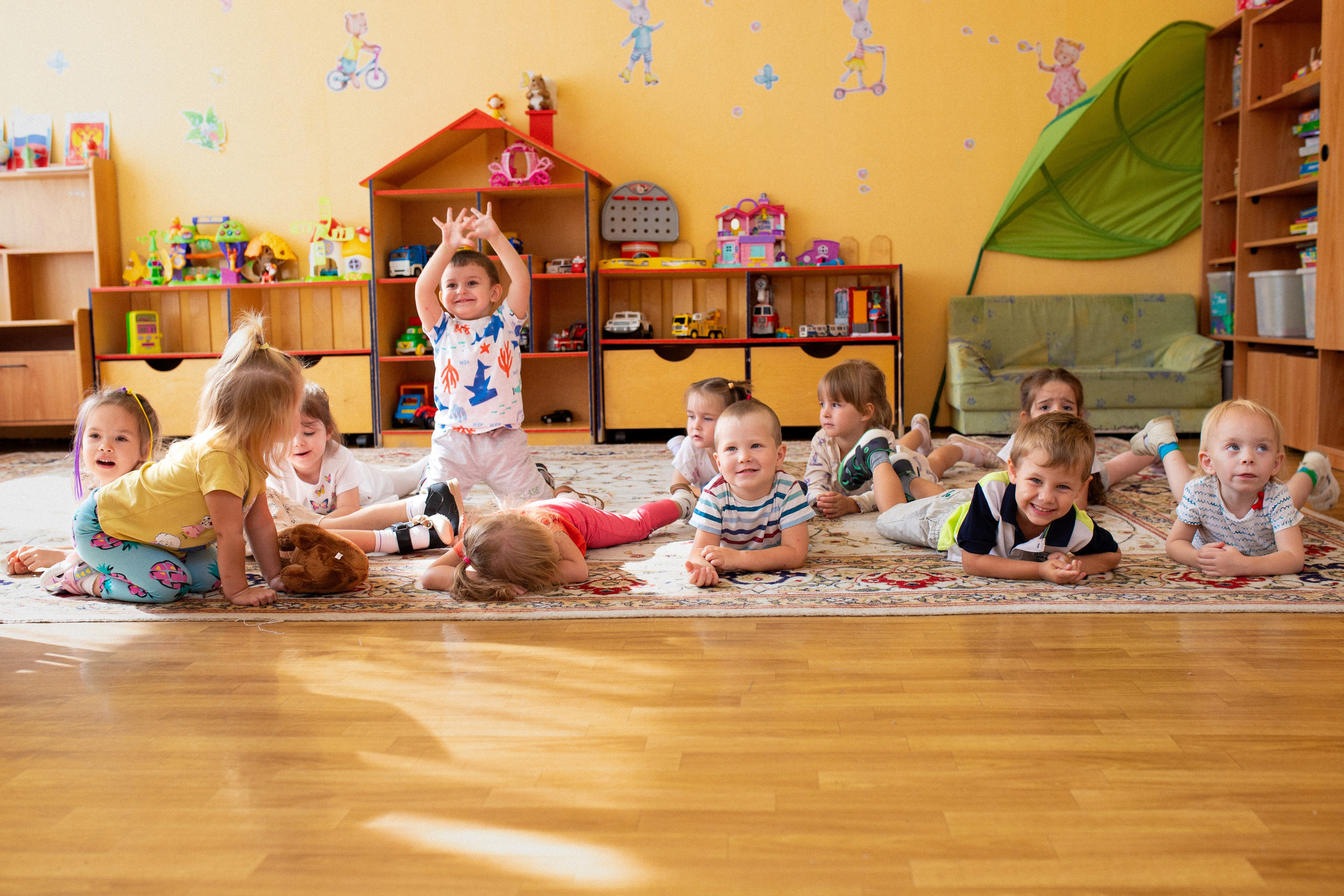 Репортаж из детского сада. 