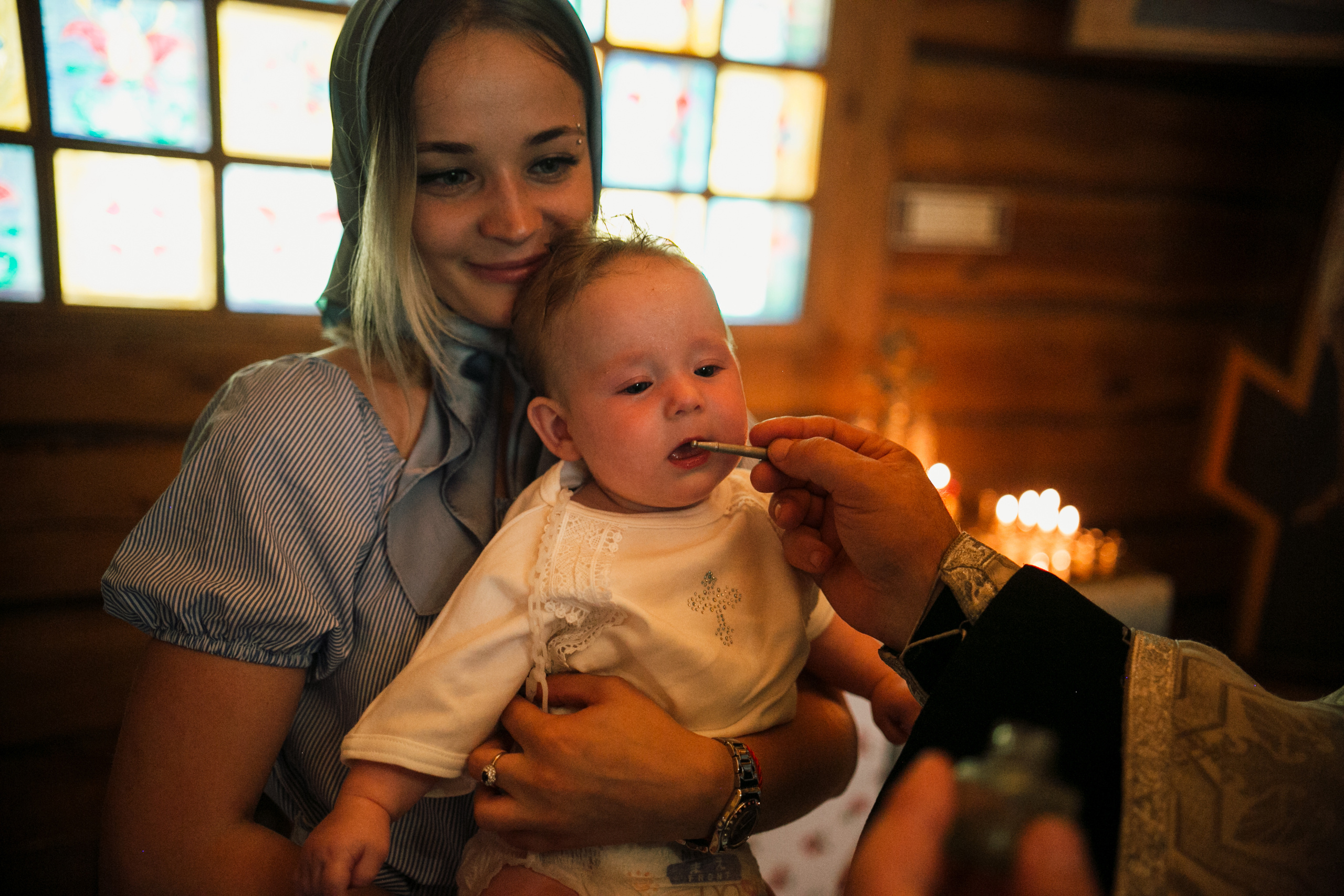 Крещение Алисы. Звенигород. Свадебный фотограф в Москве Влад Бойцов