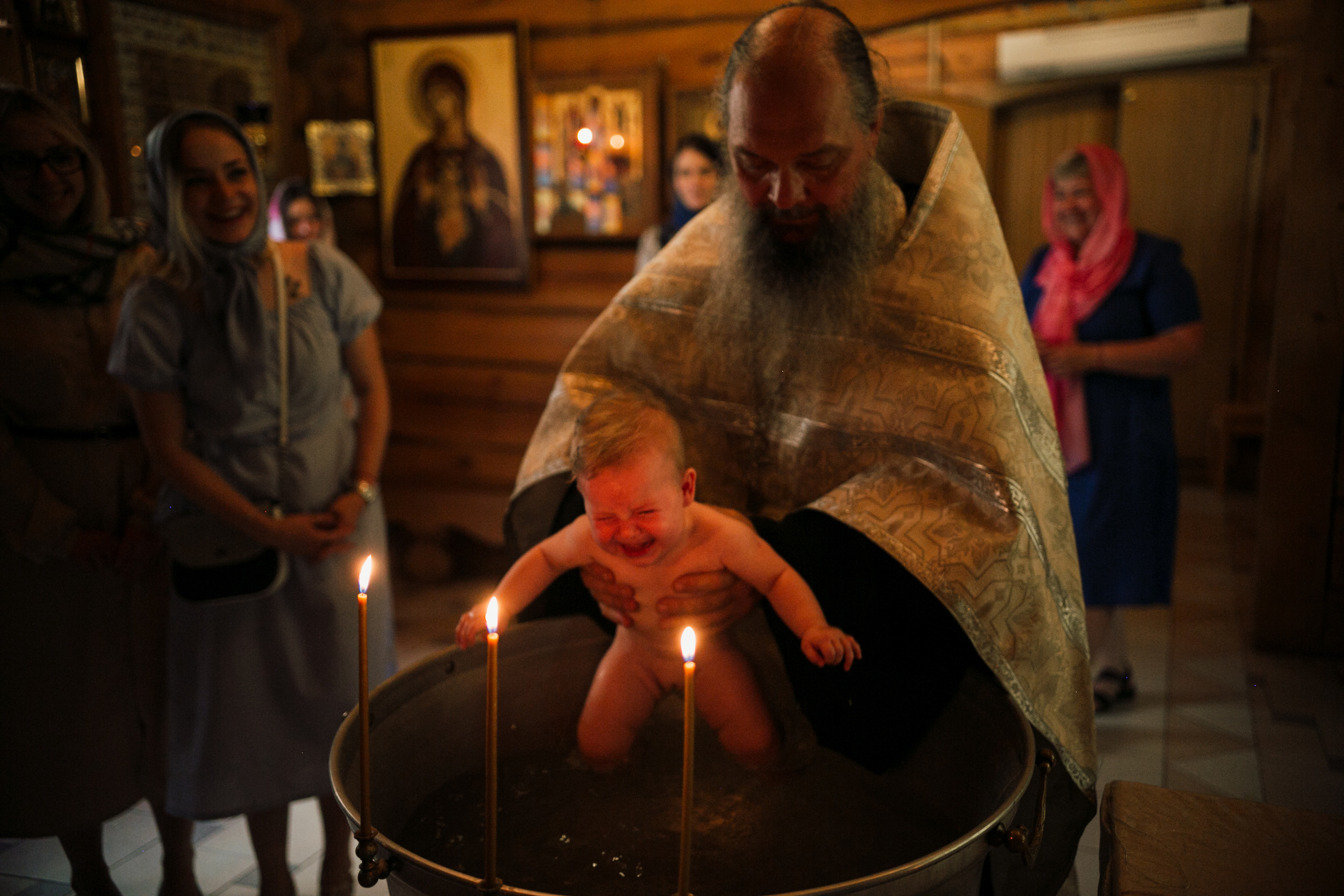 Крещение Алисы. Звенигород. Свадебный фотограф в Москве Влад Бойцов