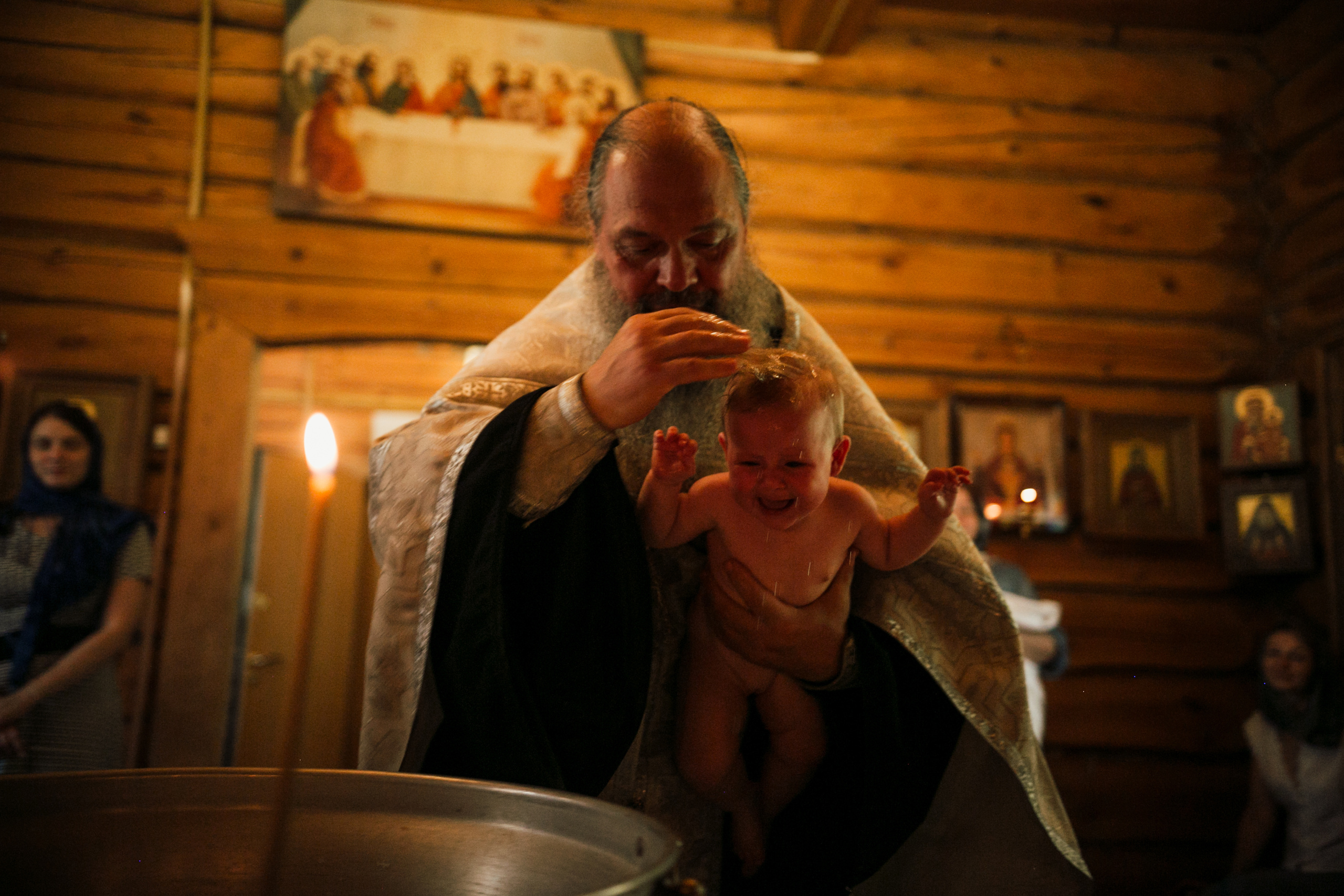 Крещение Алисы. Звенигород. Свадебный фотограф в Москве Влад Бойцов