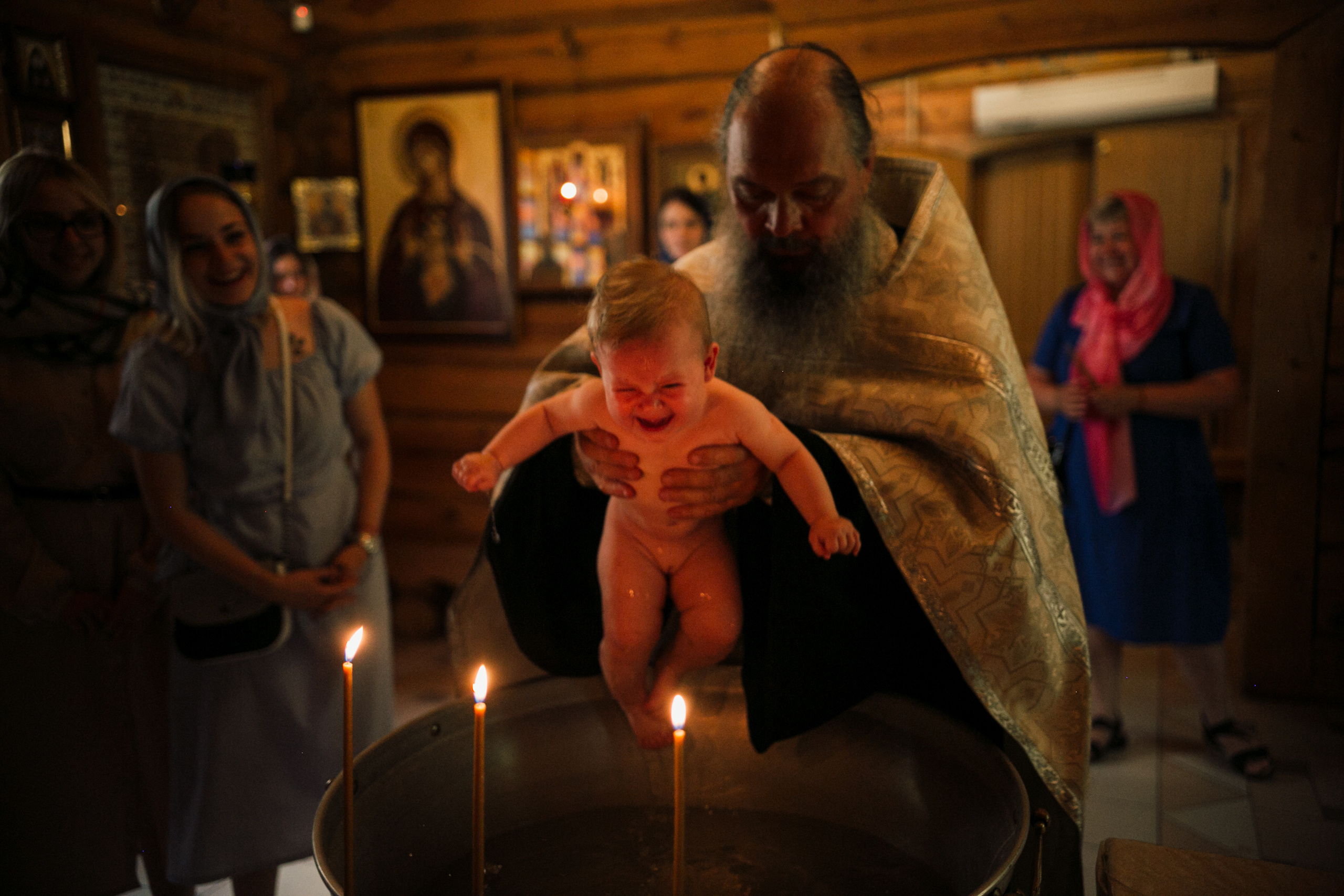 Крещение Алисы. Звенигород. Свадебный фотограф в Москве Влад Бойцов