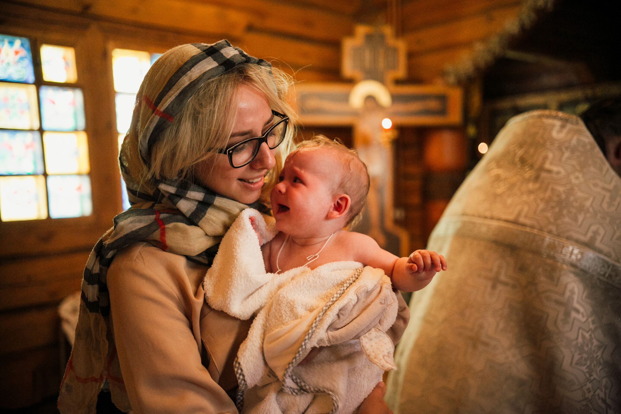 Крещение Алисы. Звенигород. Свадебный фотограф в Москве Влад Бойцов