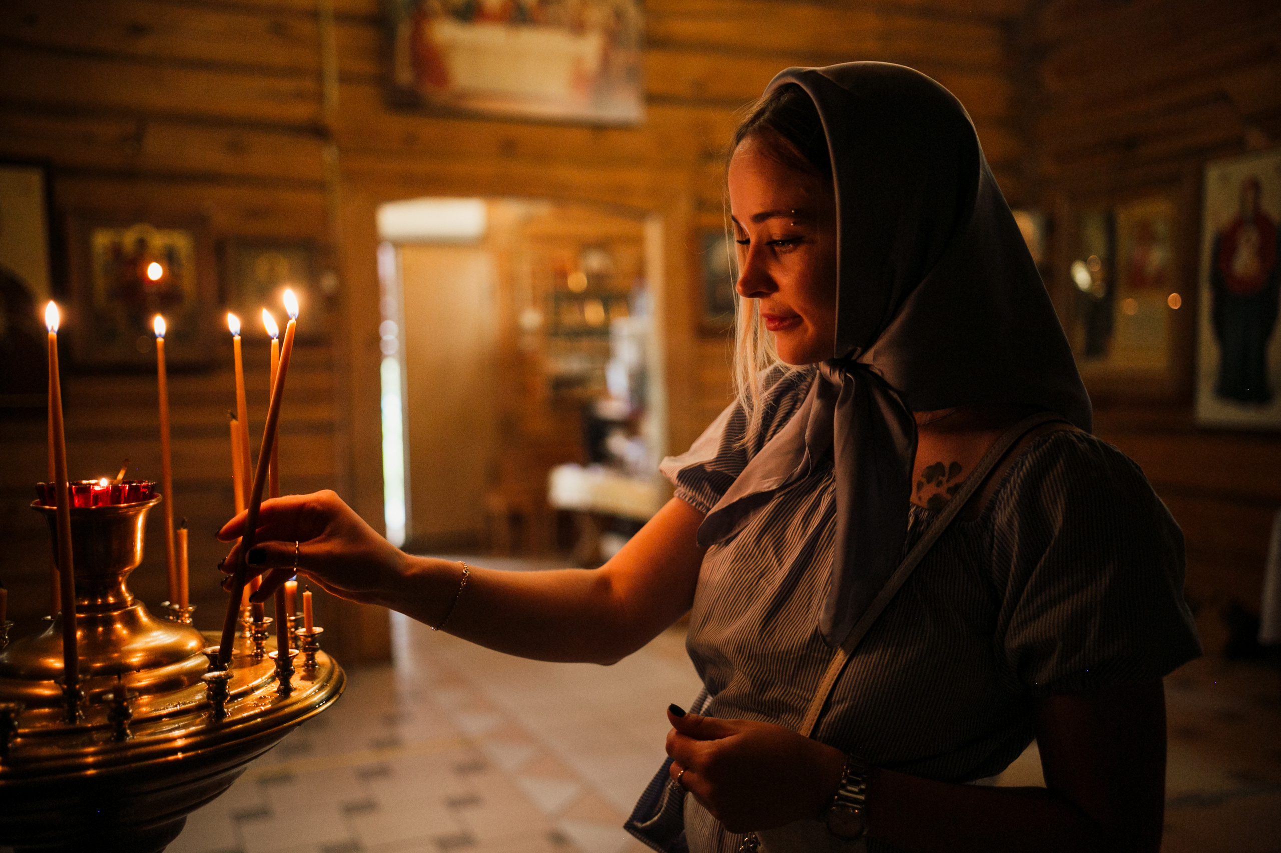 Крещение Алисы. Звенигород. Свадебный фотограф в Москве Влад Бойцов