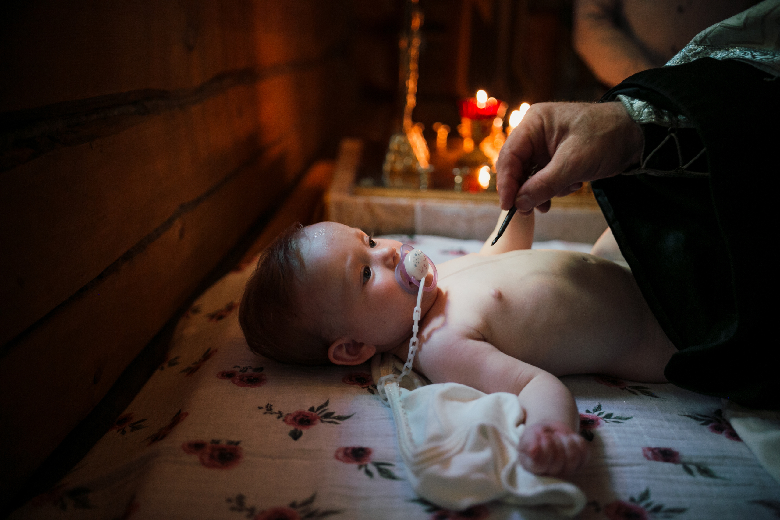 Крещение Алисы. Звенигород. Свадебный фотограф в Москве Влад Бойцов