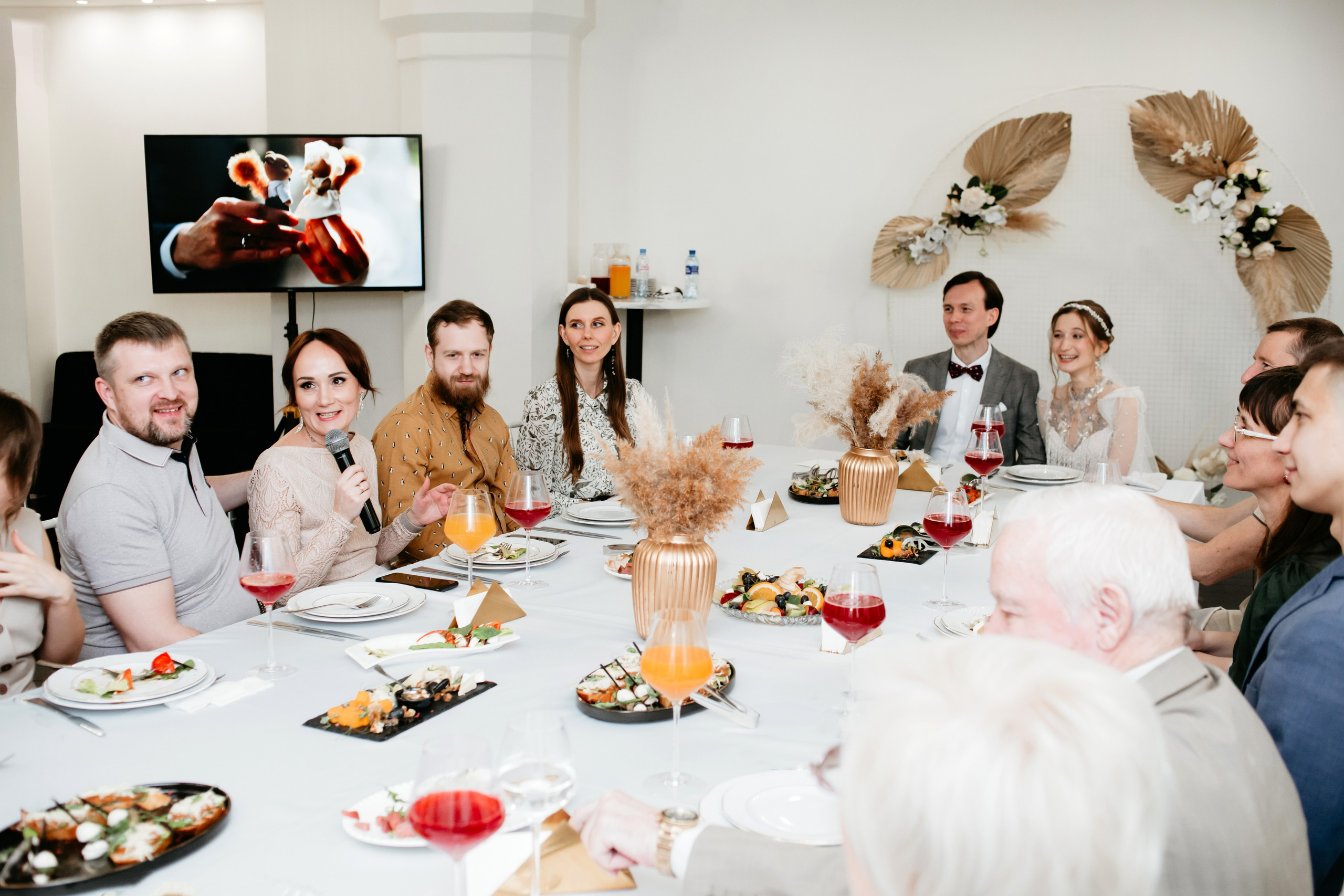 Свадебный банкет Анна и Дмитрия. Фотограф в Челябинске Ополихина Анна